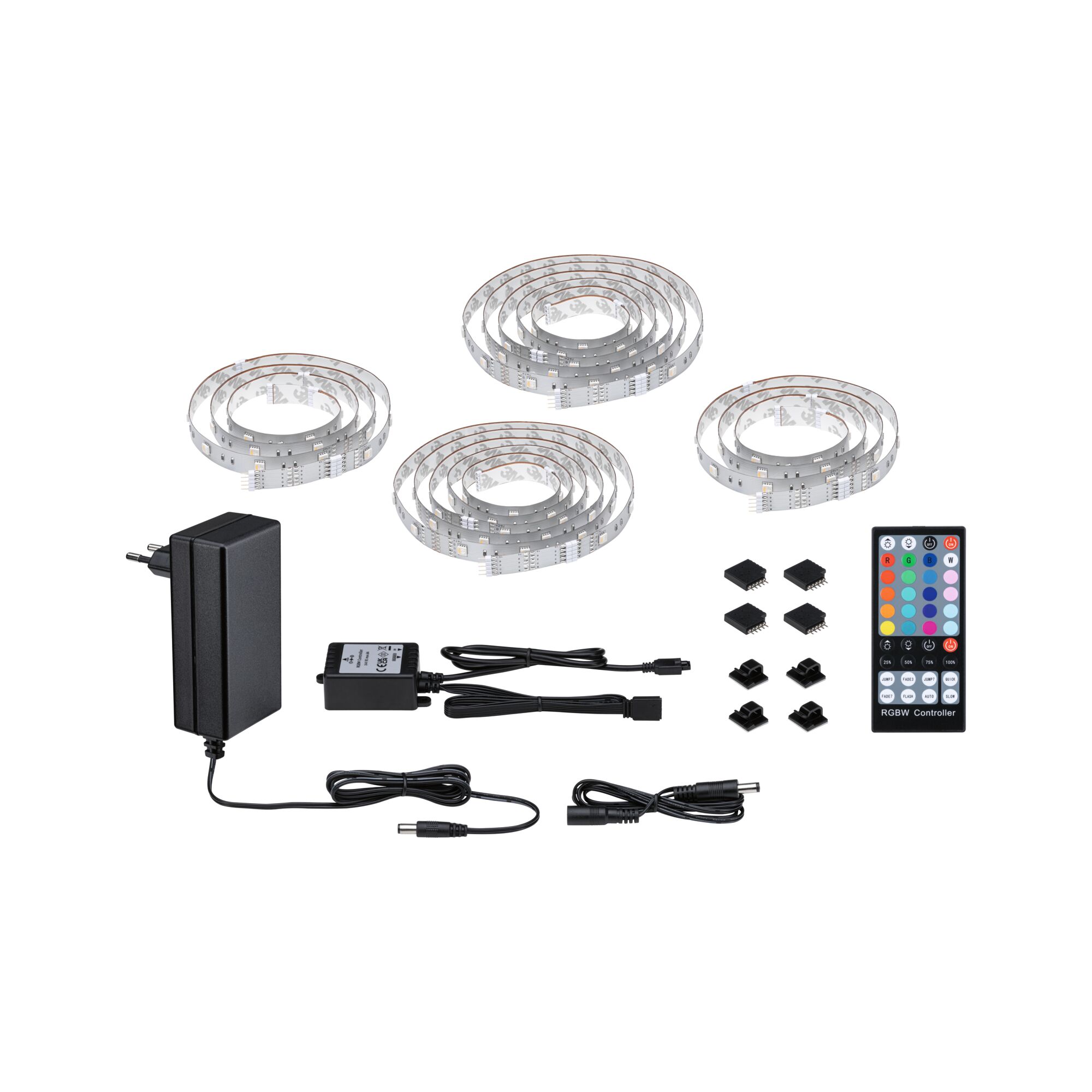 Paulmann MaxLED 250 Comfort Sets, TV 75, RGBW, 3000K, 25,5W, 230/24V, Silber Paulmann MaxLED 250 Comfort Sets, TV 75, RGBW, 3000K, 25,5W, 230/24V, Silber