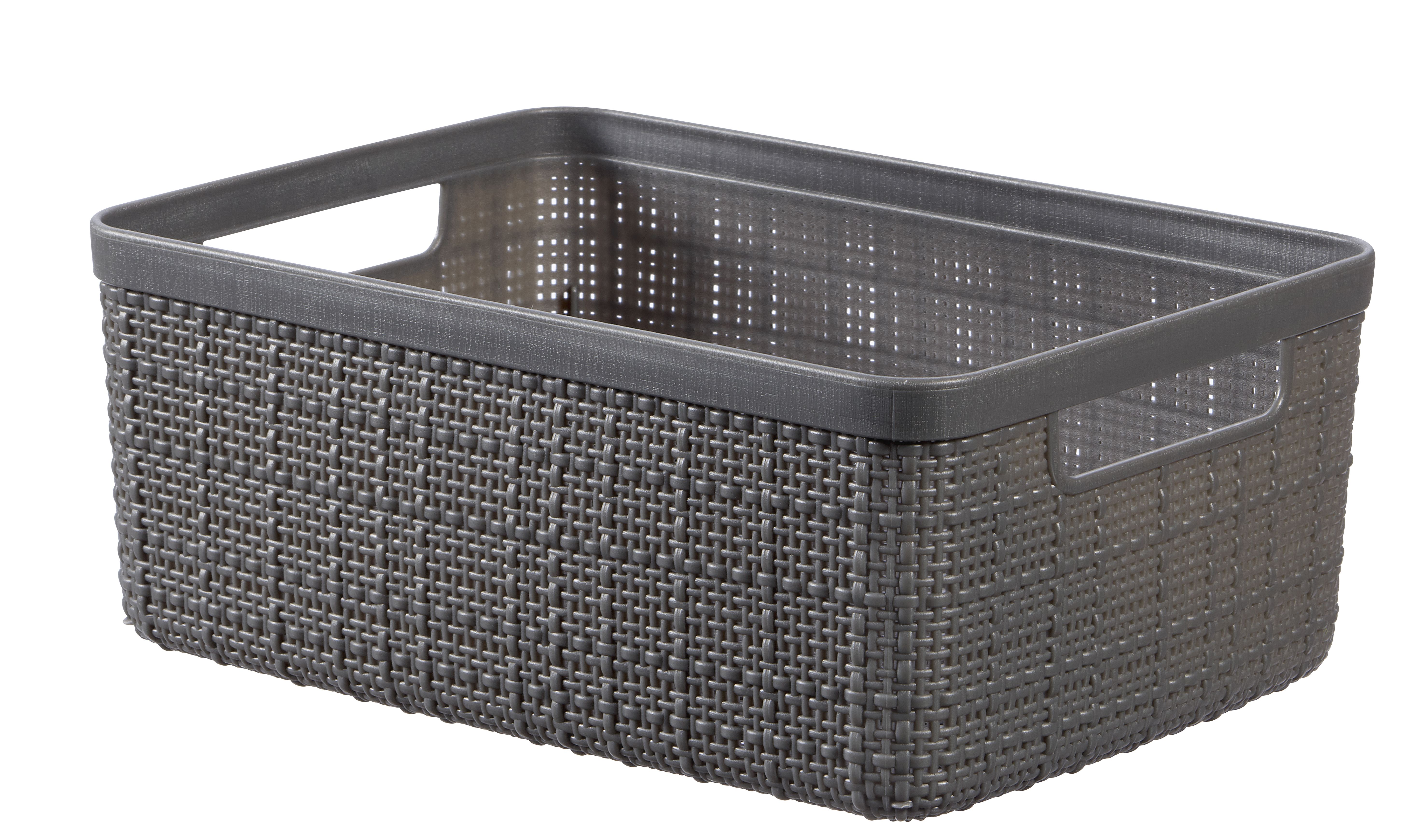 013590 Keter Jute Recycling Aufbewahrungsbox S, 5 L