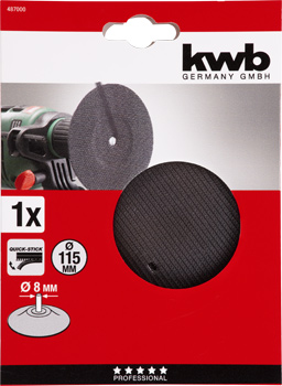 487000-300 Kwb Haftstützteller, 8 mm