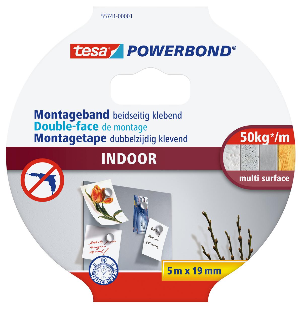 tesa_55741_LI406_pa_003 tesa Powerbond Montageband Indoor, 5 m