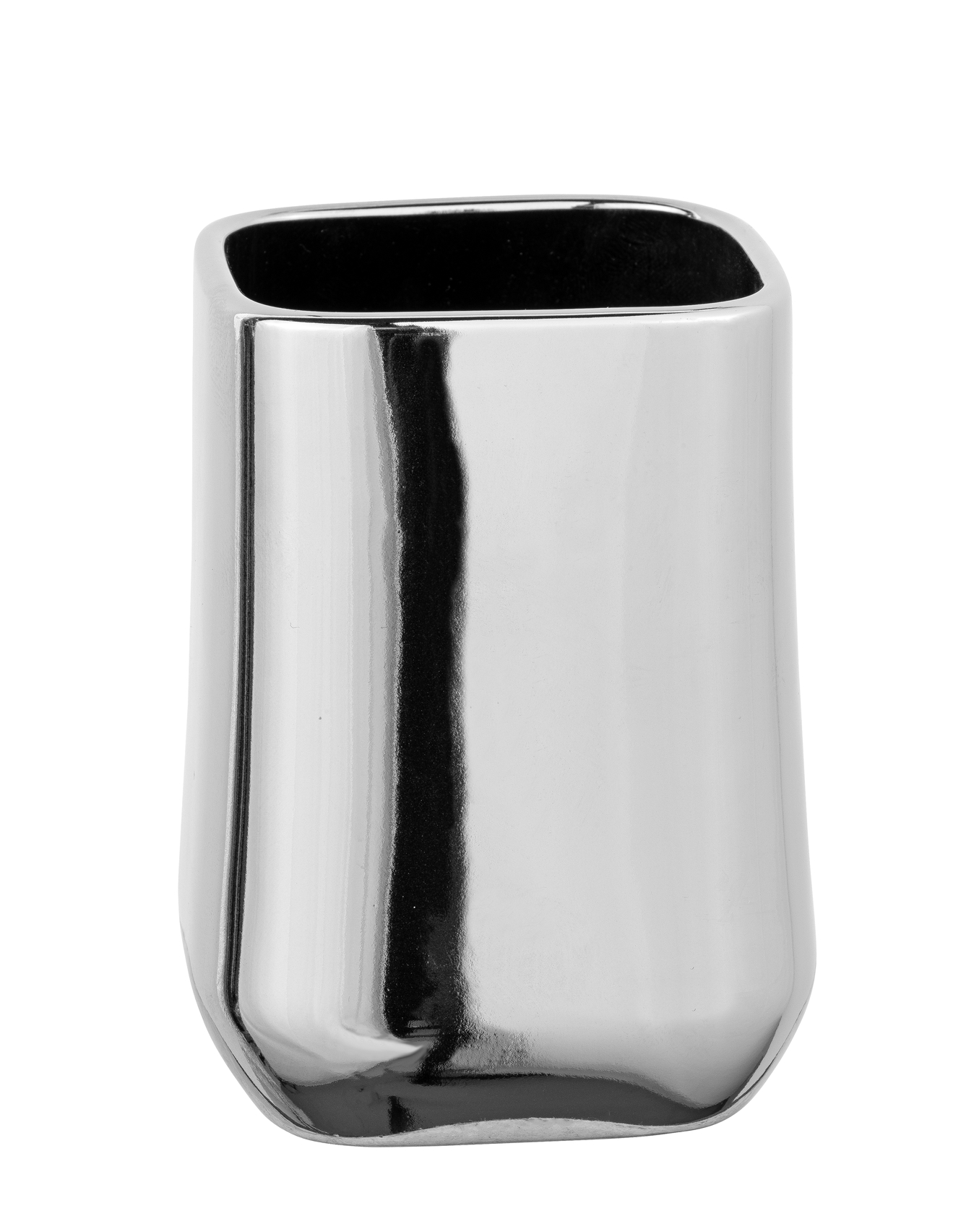 Schöner Wohnen Keramik Zahnputzbecher Adine, chrom Schöner Wohnen Keramik Zahnputzbecher Adine, chrom