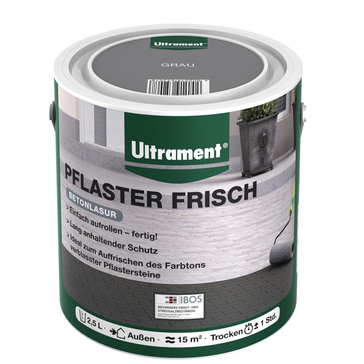 Ultrament Pflaster Frisch grau, 2,5L