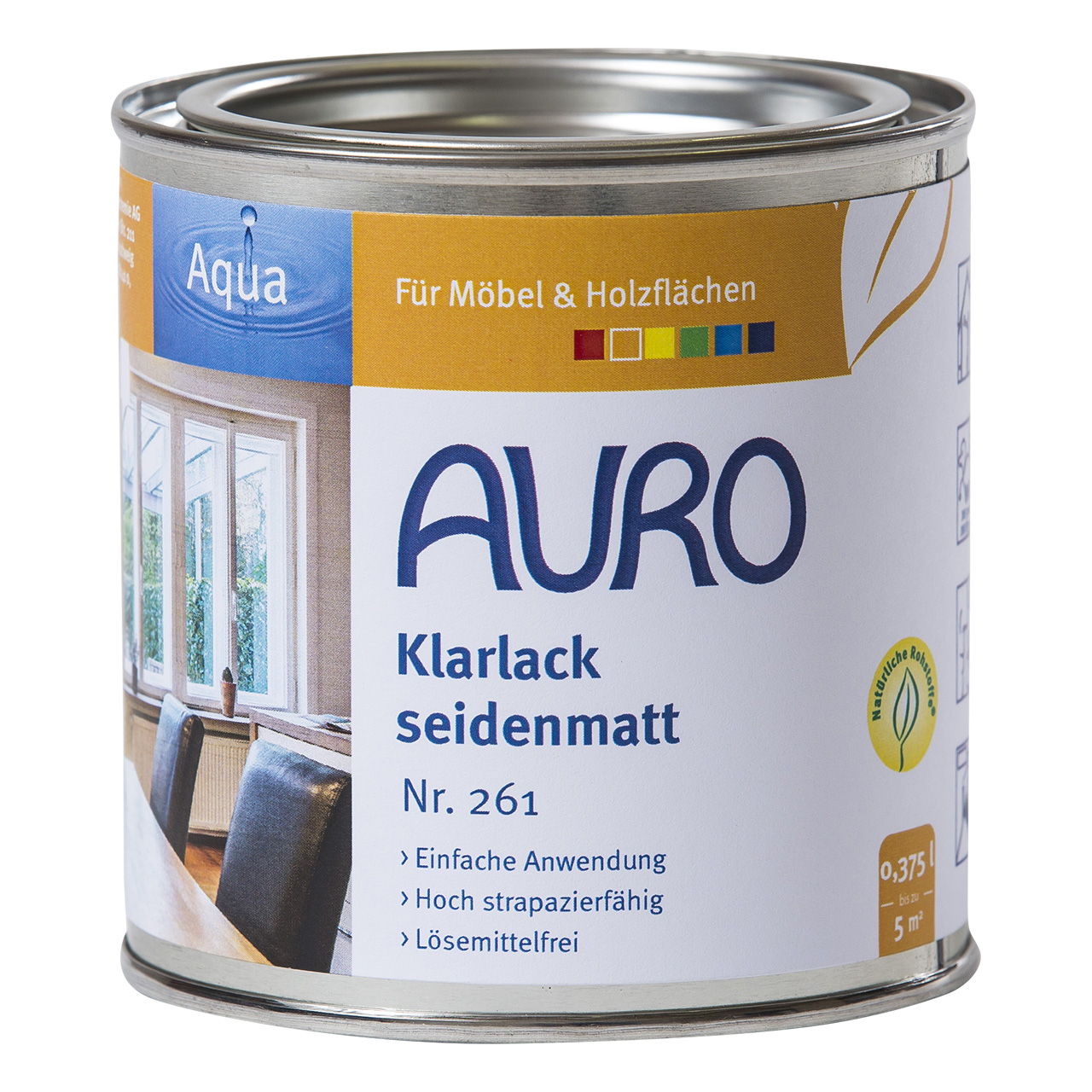 Auro Klarlack Nr. 261, 375ml