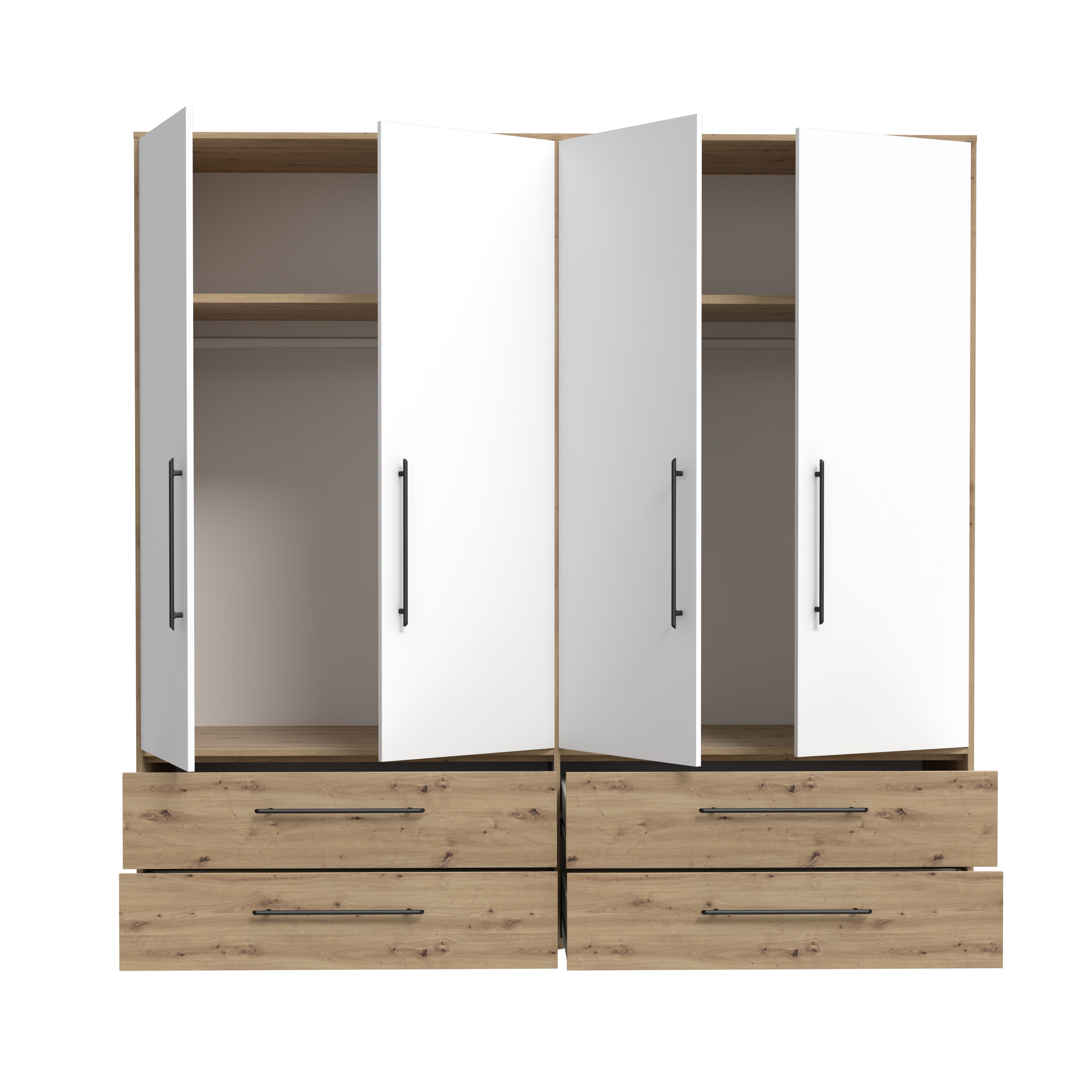 Forte Kleiderschrank MOKKARIS