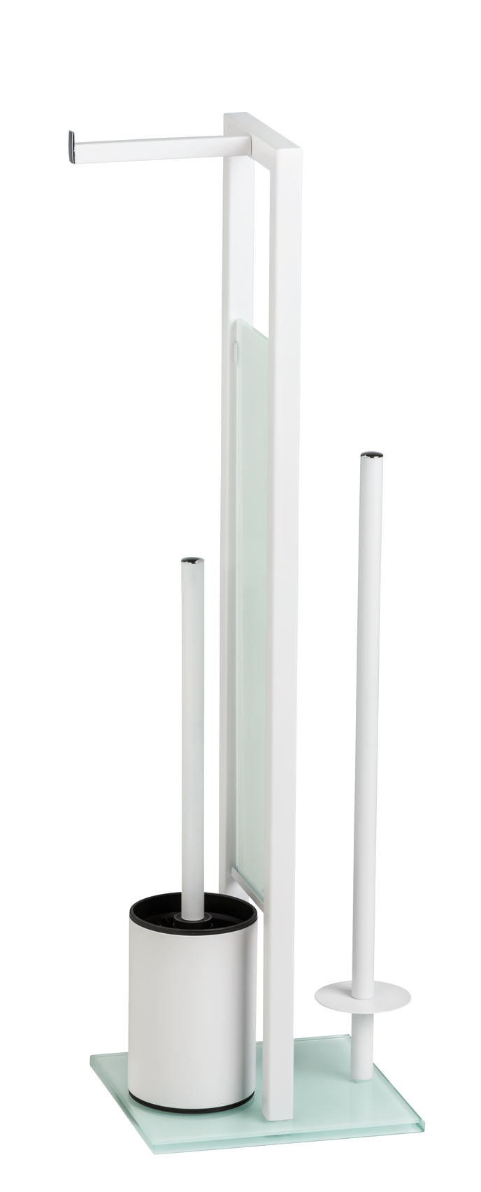 Wenko Stand WC-Garnitur Rivalta, weiß Wenko Stand WC-Garnitur Rivalta, weiß