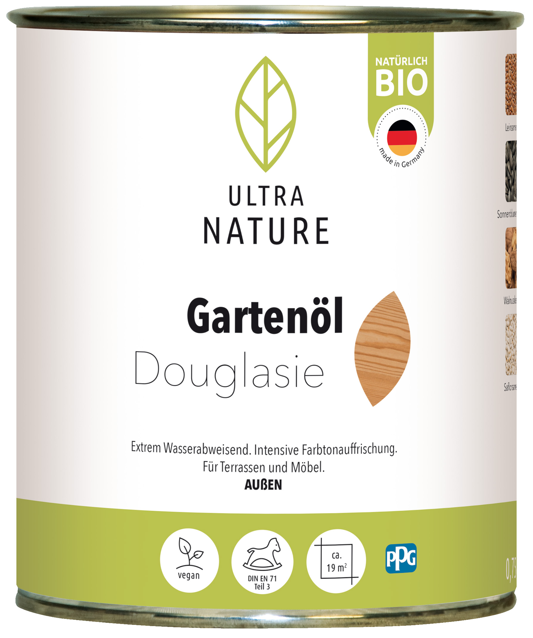 Ultra Nature Garten Öl Douglasie, 0,75 l Ultra Nature Garten Öl Douglasie, 0,75 l