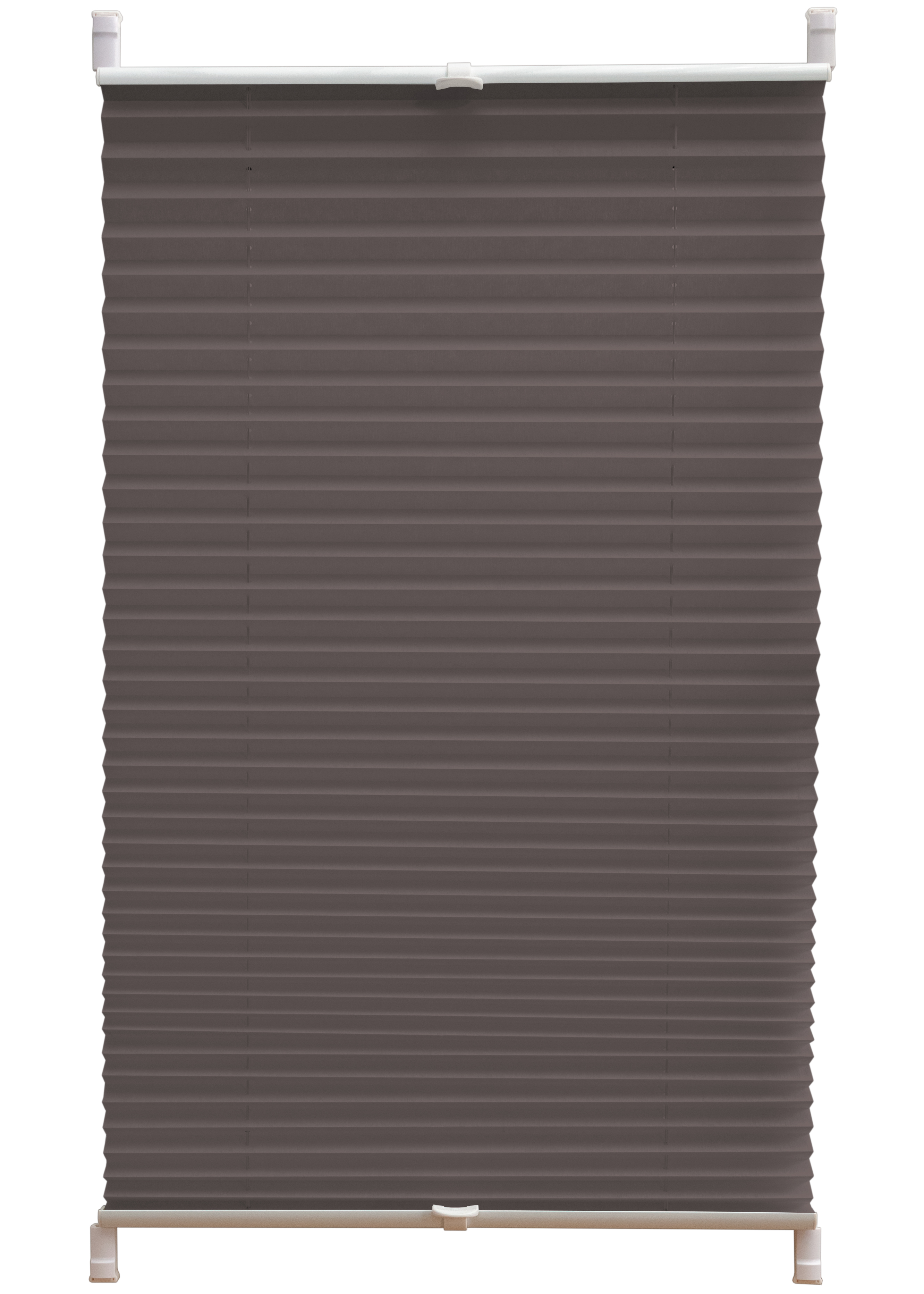 822735_01 Aldomo Plissee, silber-grau