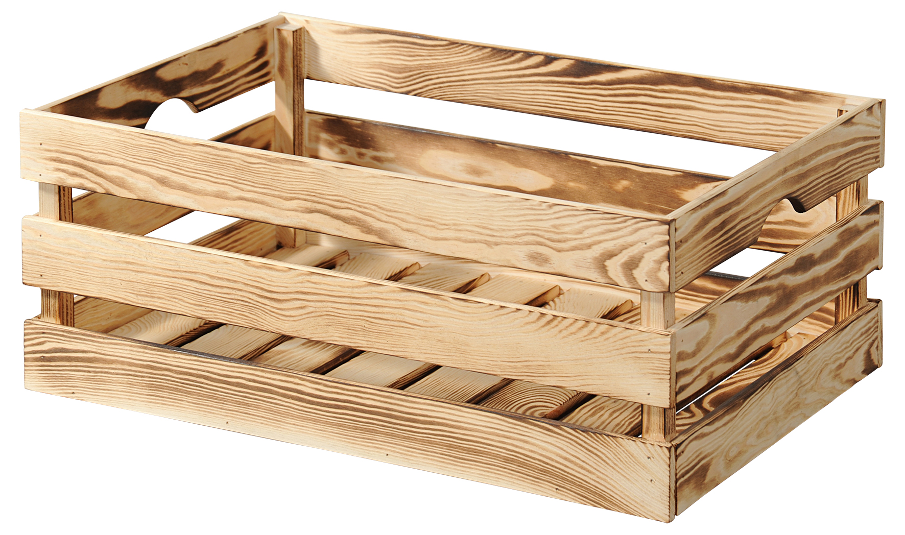 Kesper Weinflaschenkiste / Dekorkiste, FSC-Kiefer, geflammt Kesper Weinflaschenkiste / Dekorkiste, FSC-Kiefer, geflammt