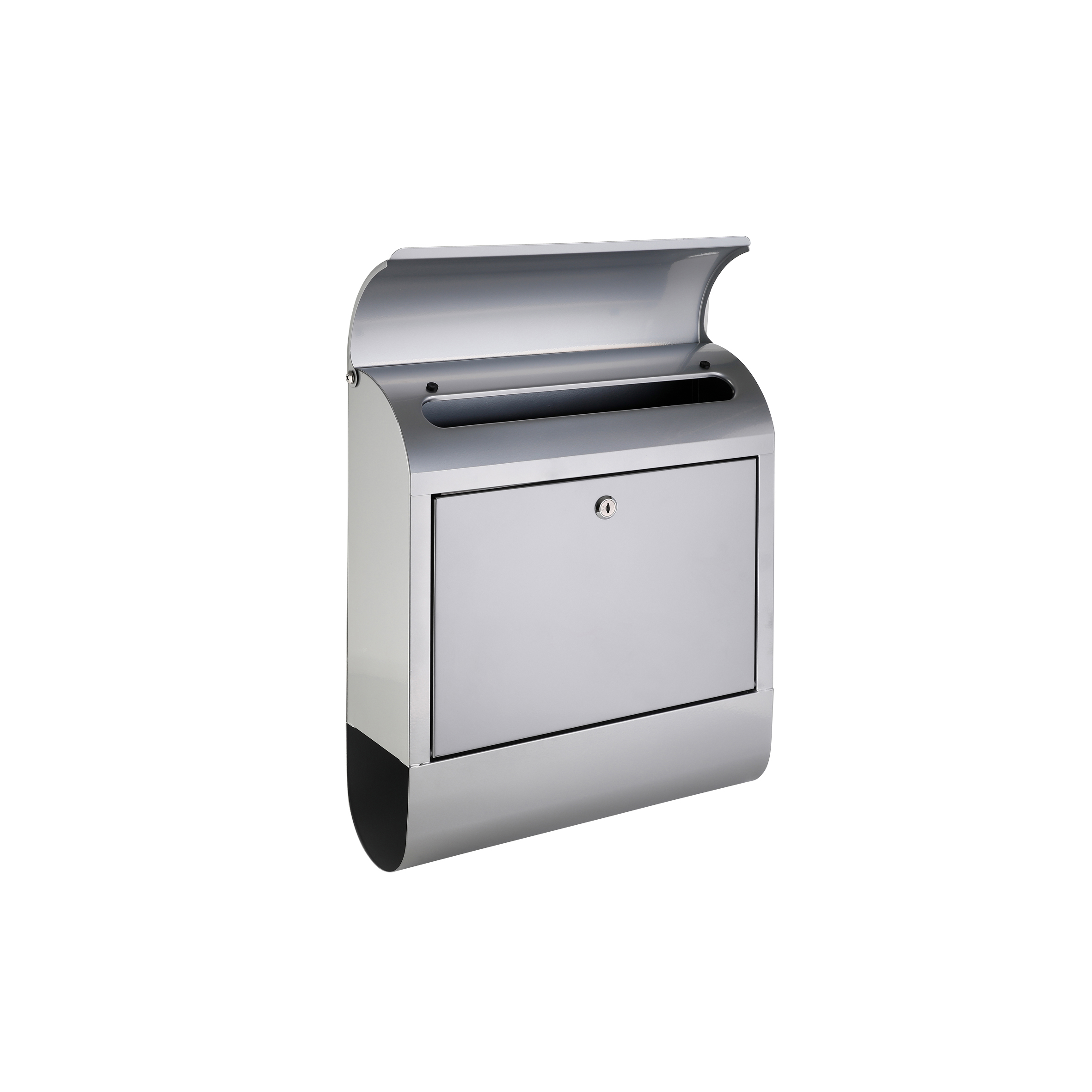 117002_v1 Testrut Briefkasten, silber