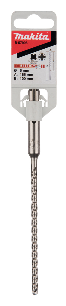 Makita SDS-PLUS NEMESISII Bohrer 5x165 mm