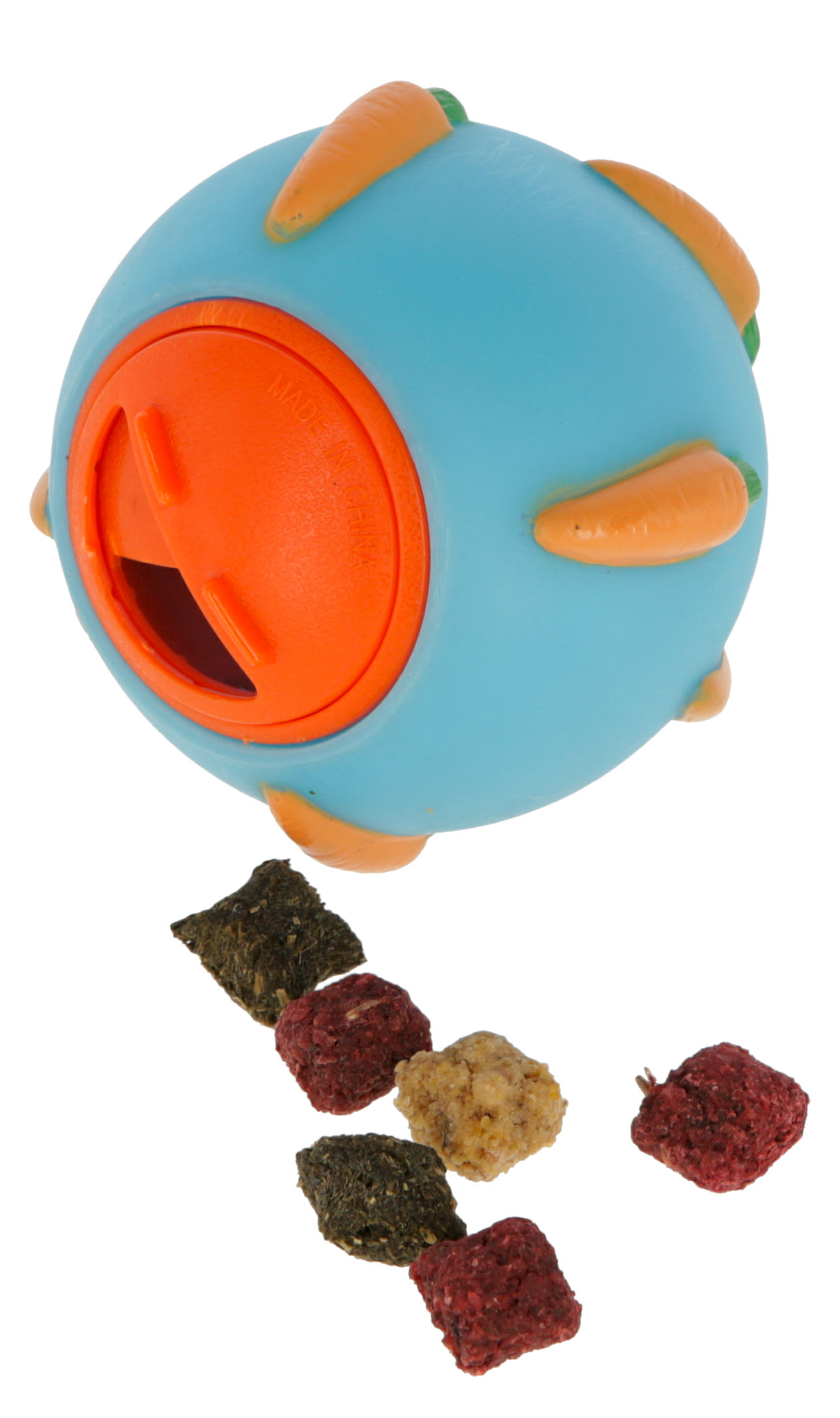 Kerbl Snackball für Nager Ø 7 cm, blau