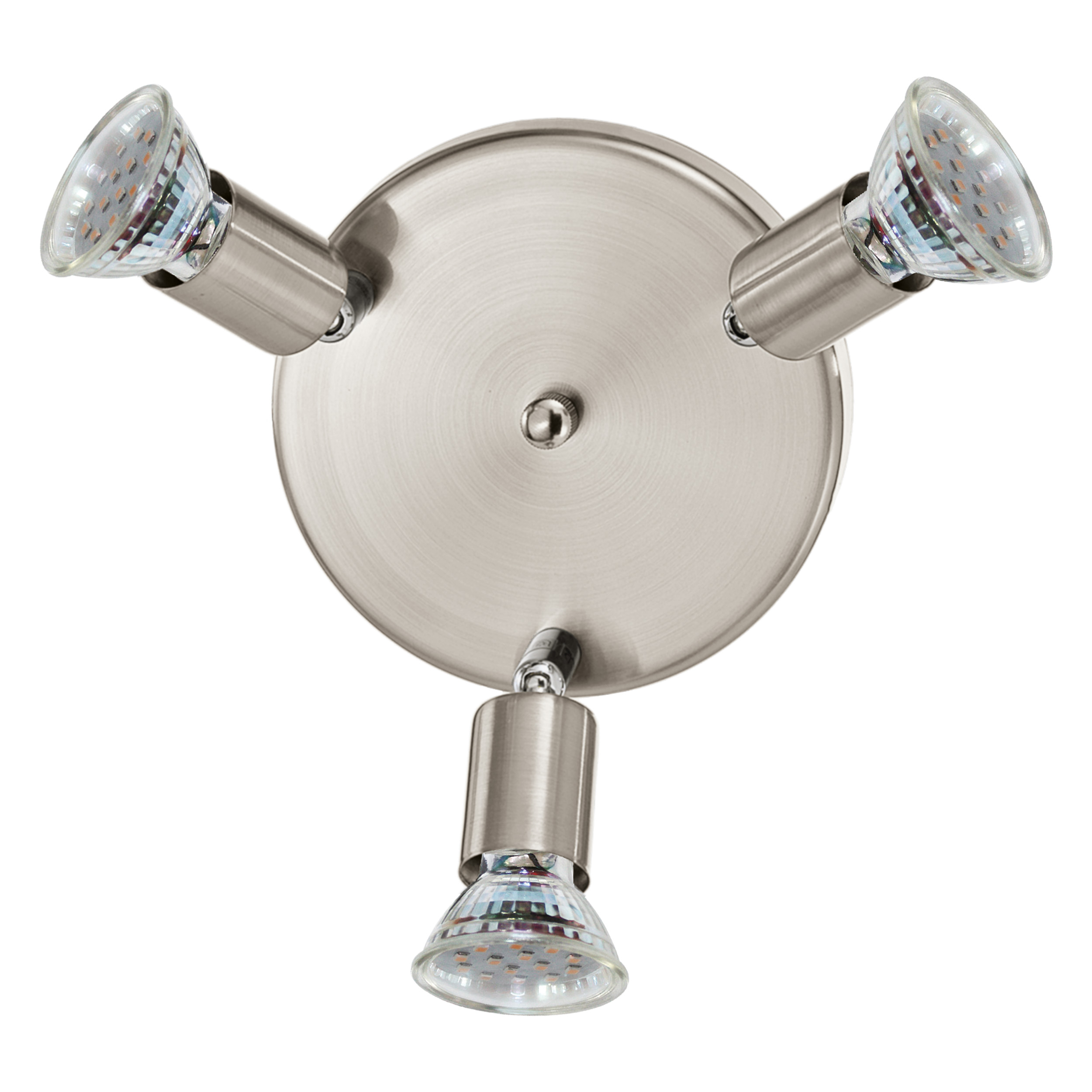 EGLO SPOT 3X3W MINI NICKEL-MATT