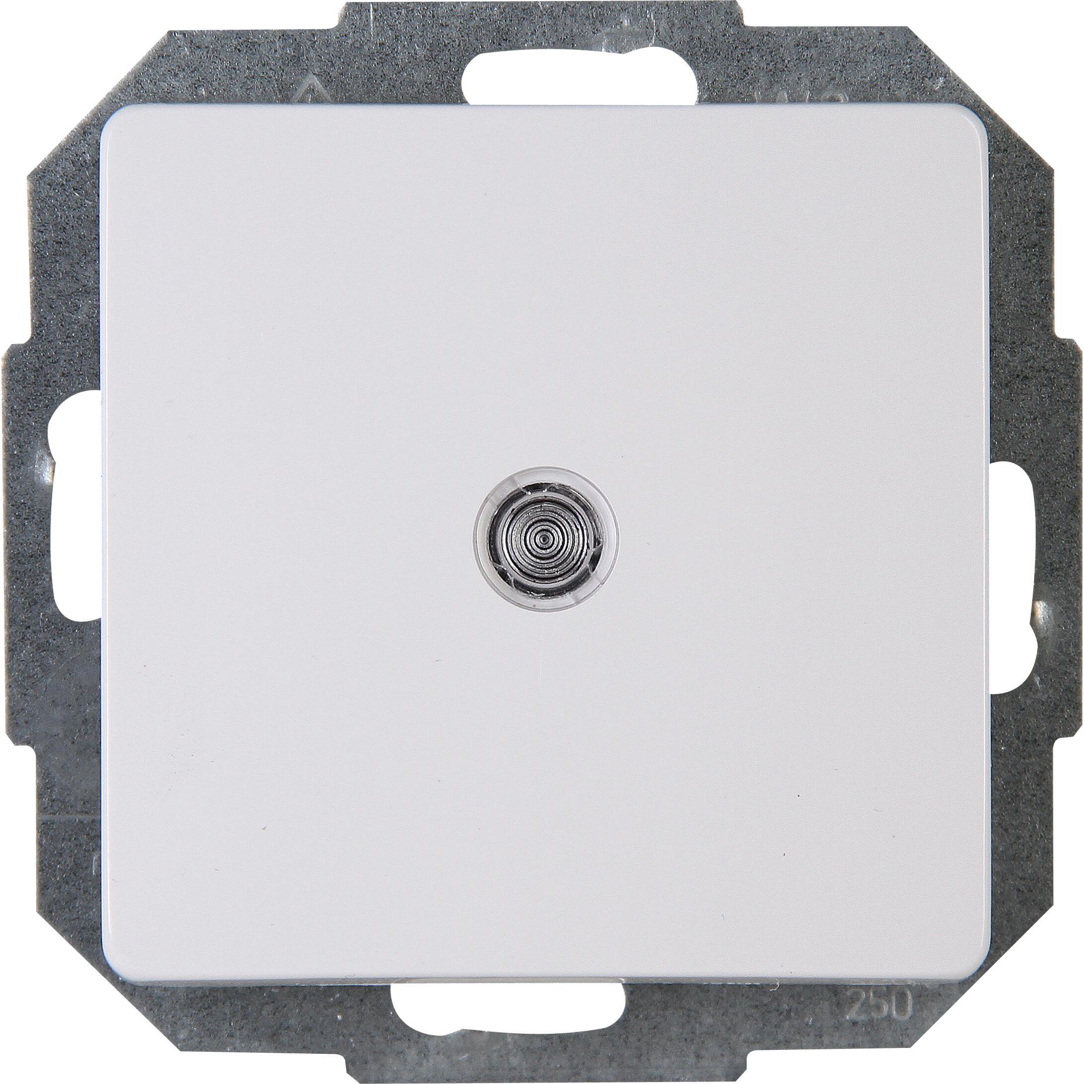 Kopp PARIS Taster beleuchtet, arktisweiß Kopp PARIS Taster beleuchtet, arktisweiß