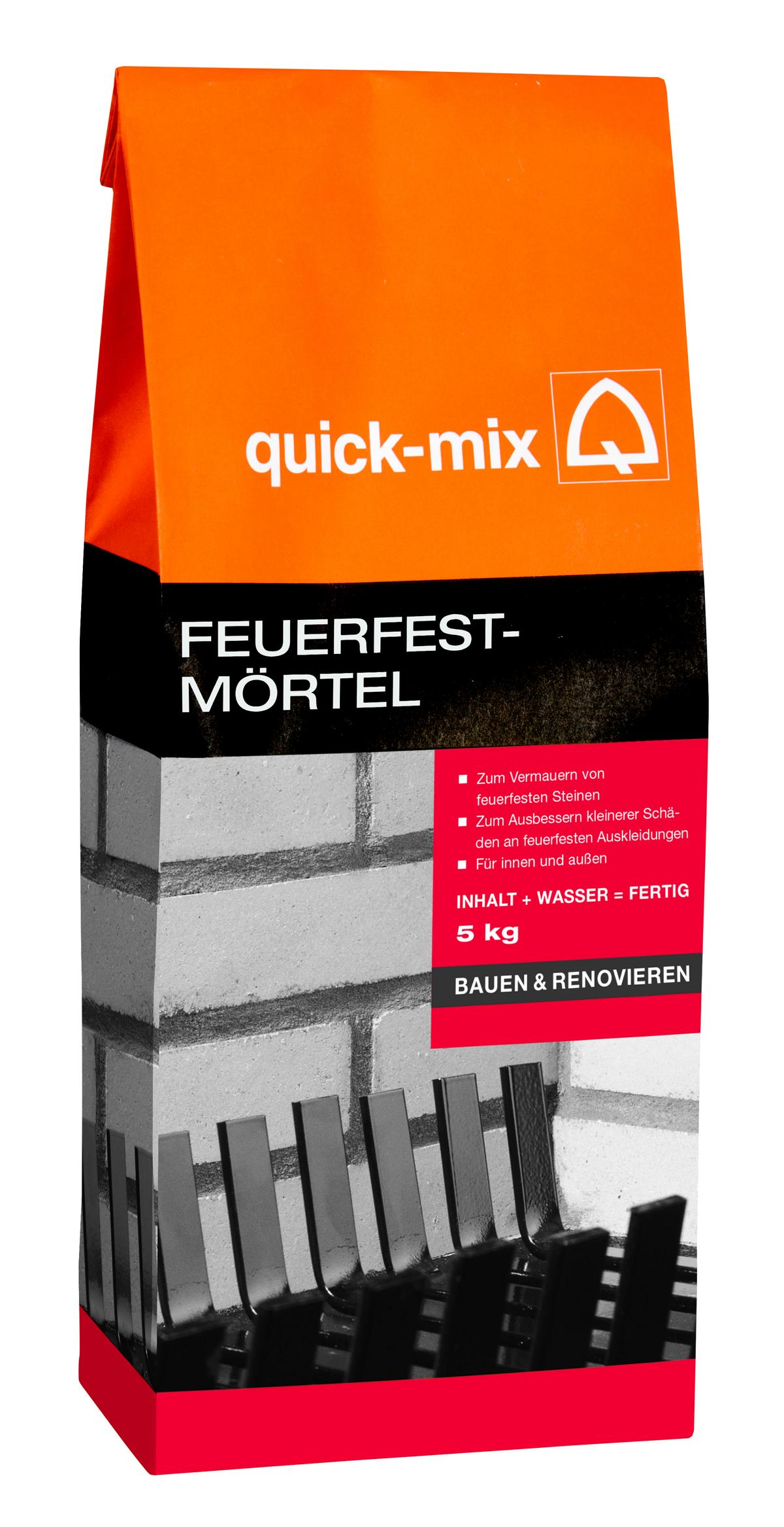 Quick Mix Feuerfestmörtel 5 kg
