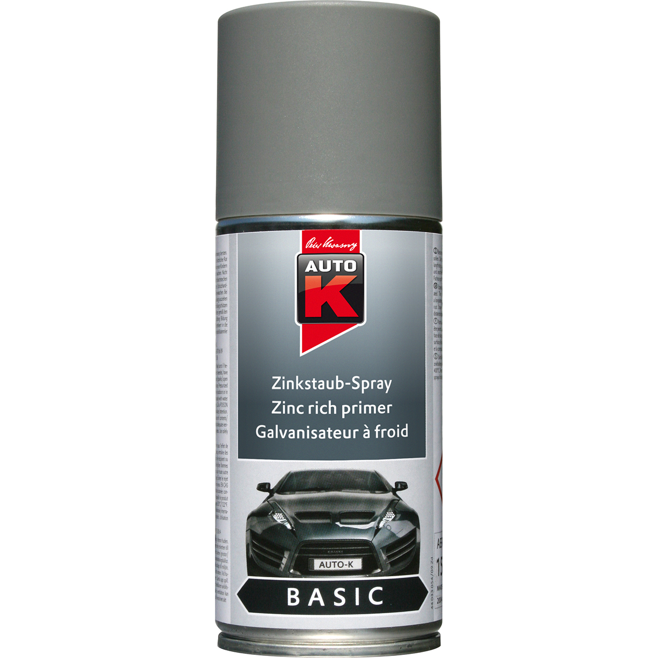 Auto-K Basic Zinkstaub-Spray grau 150ml