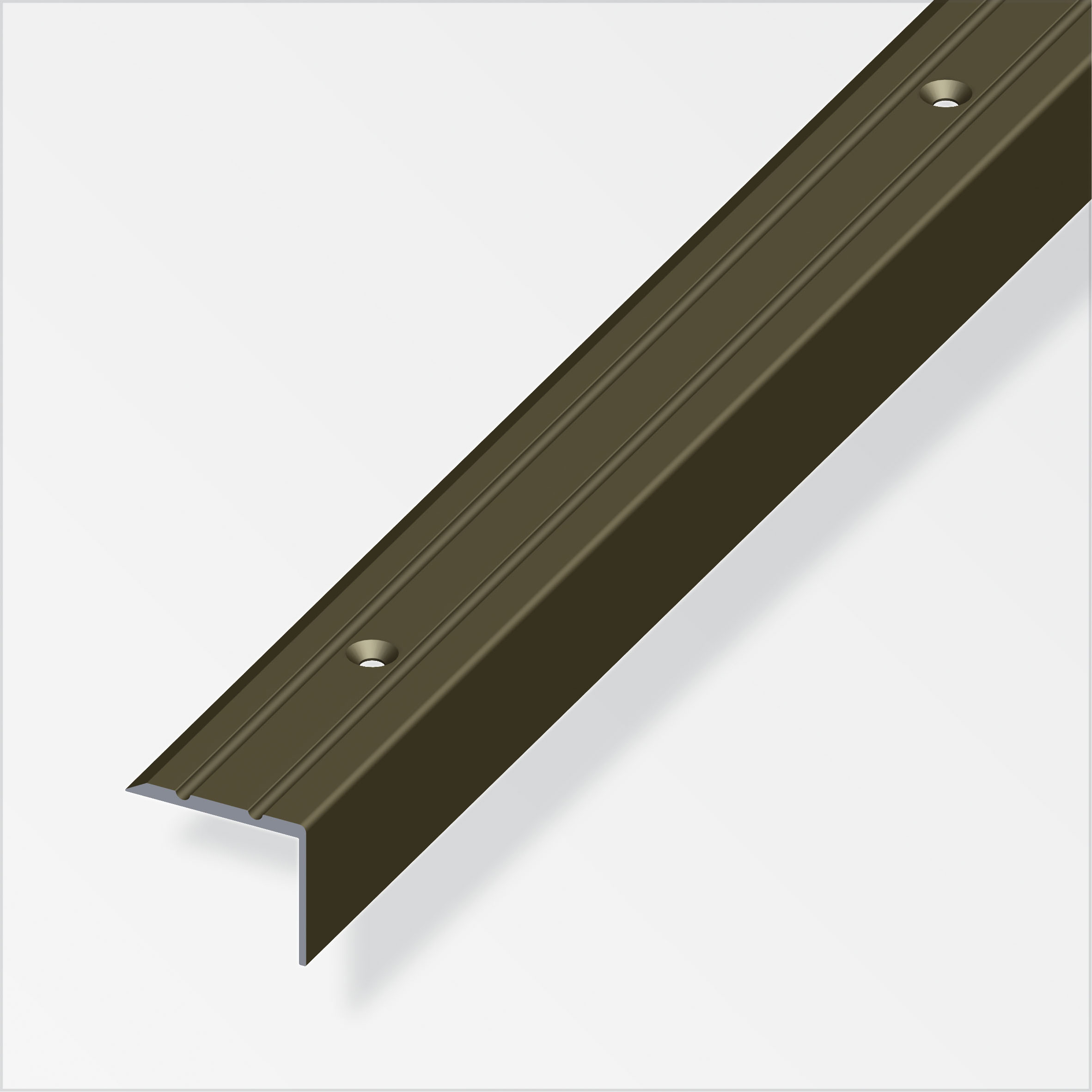 109872_Treppen-Profil Alfer Treppen-Profil 25 x 20 mm, bronze