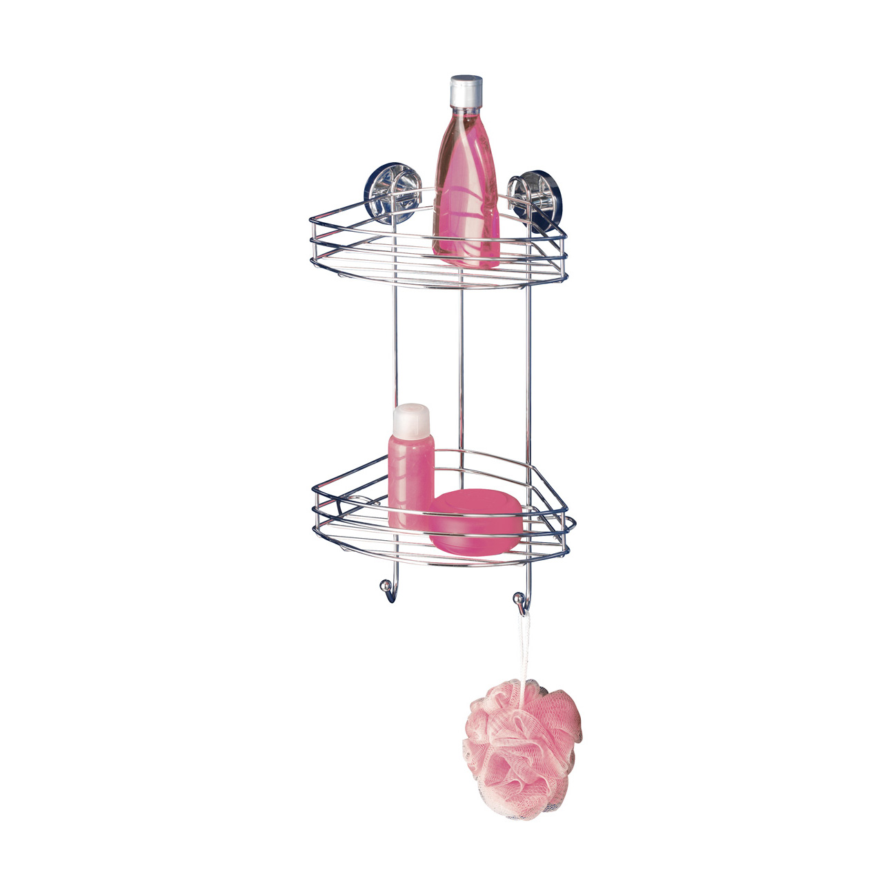 148439-Vacuum-Loc-Eckregal-2-Etagen_FS_01 WENKO VACUUM-LOC ECKREGAL 2 ETAGEN