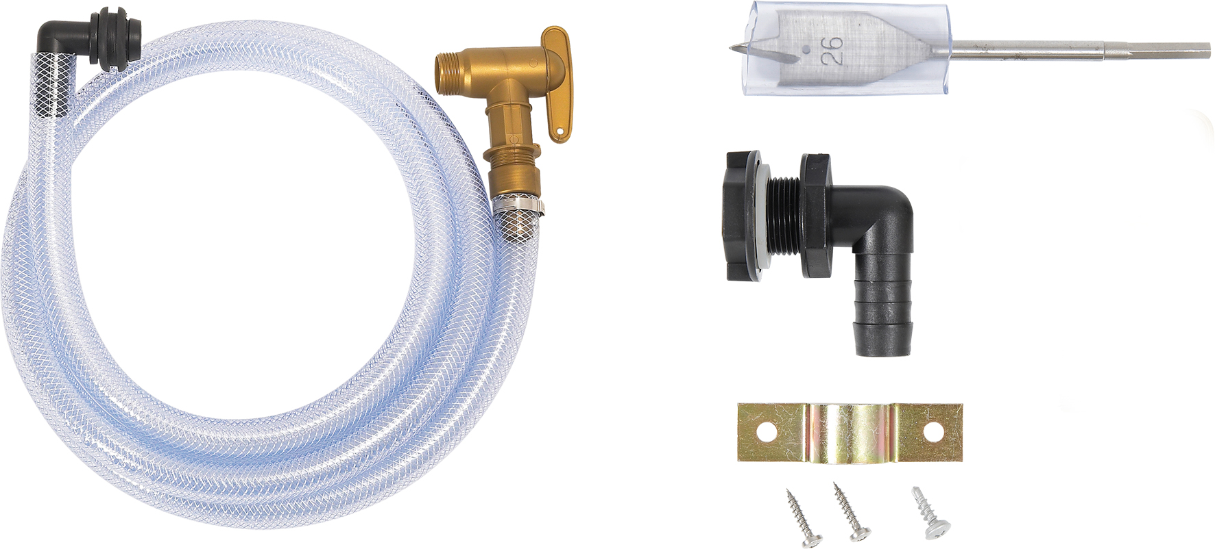 Garantia Universal-Schlauch-Set 3/4'' inkl. 2,15 m Schlauch