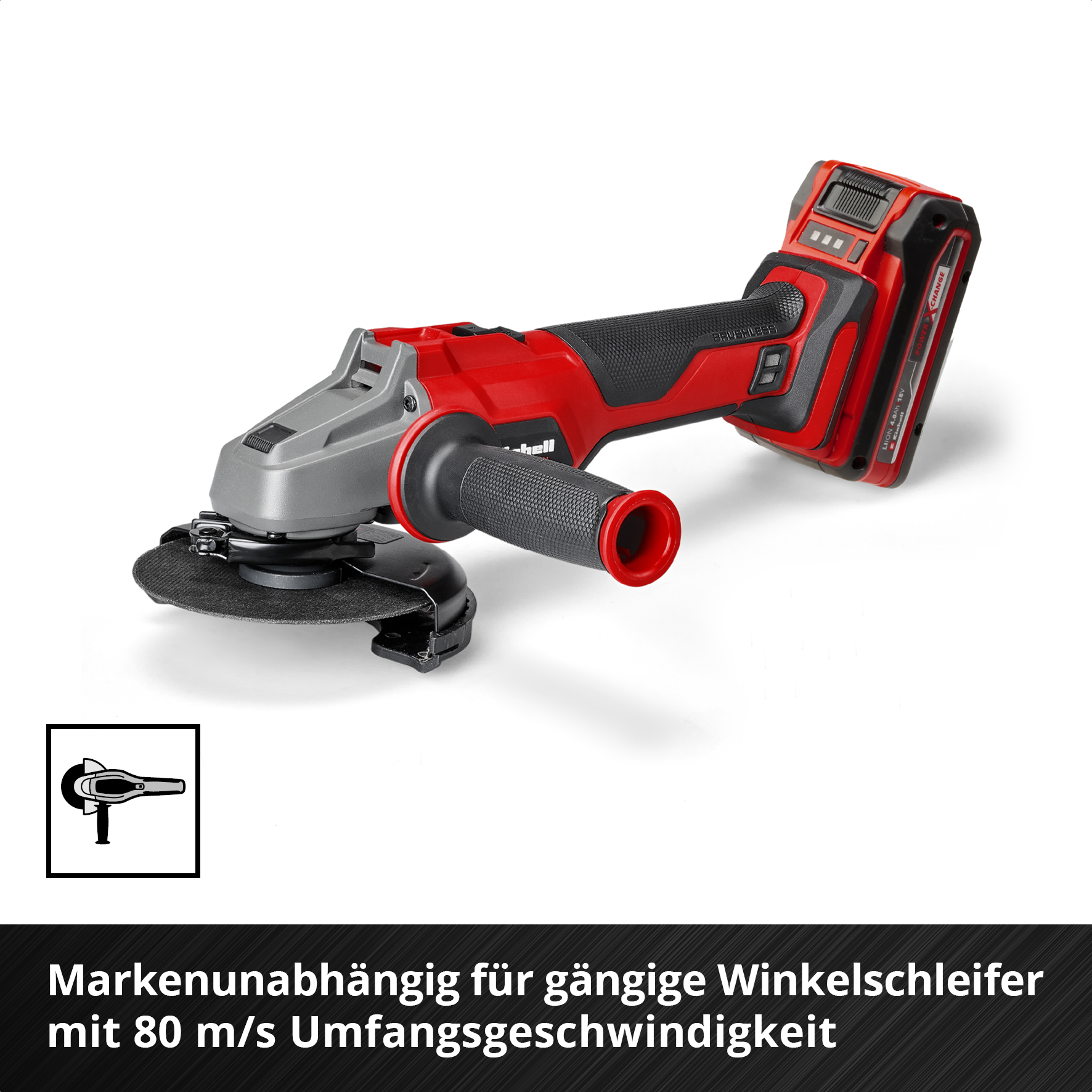 Einhell Gewebetrennscheiben-Set für Metall, gerade, extradu?nn, 5-tlg., Ø 125 x 1mm