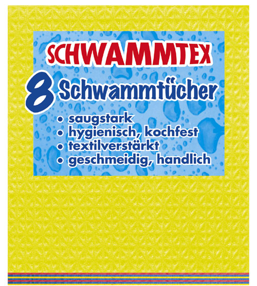 118331_19121023 SPONTEX SCHWAMMTUCH "SCHWAMMTEX" 8-ER