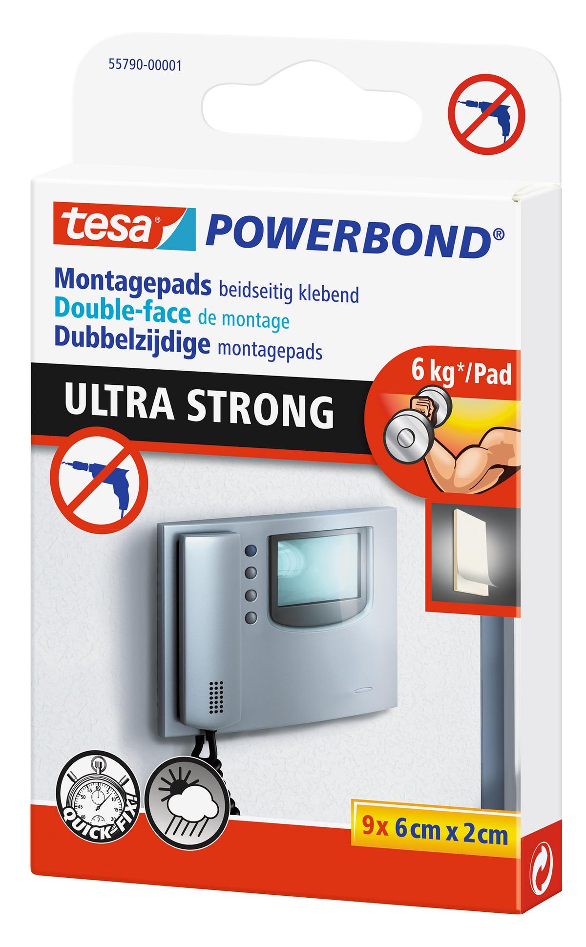 tesa Powerbond Montagepads Ultra Strong