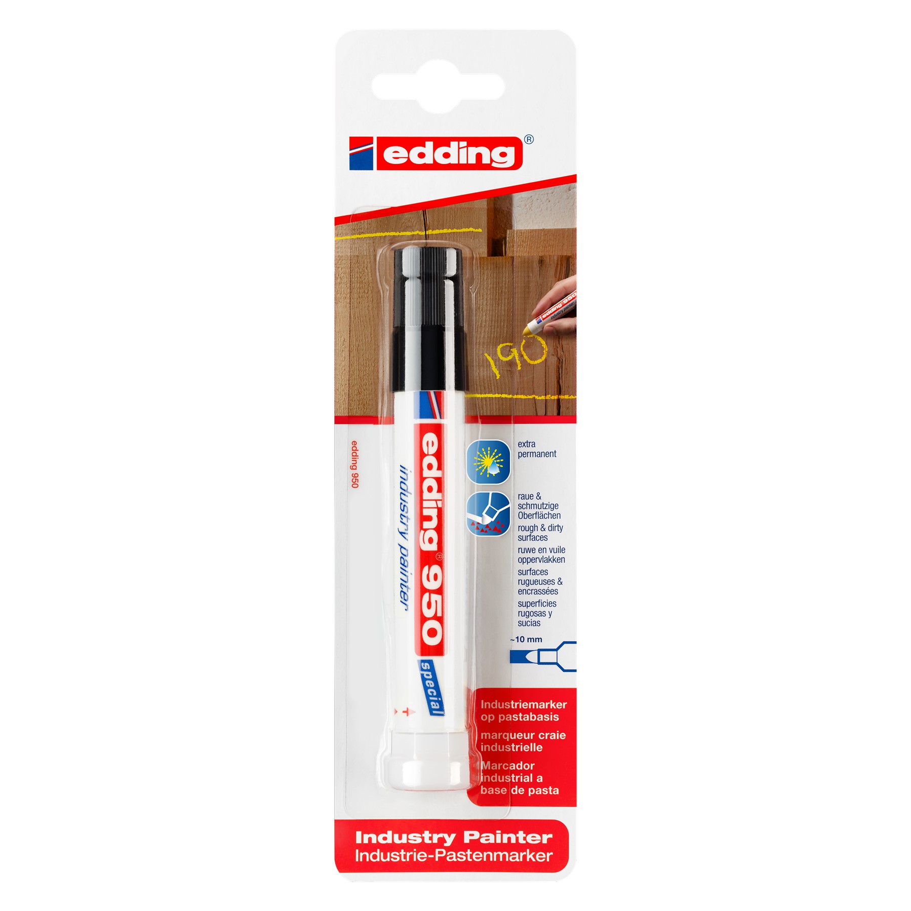 e-950_1_black_4004764894970 Edding 950/1 Industry Painter, schwarz