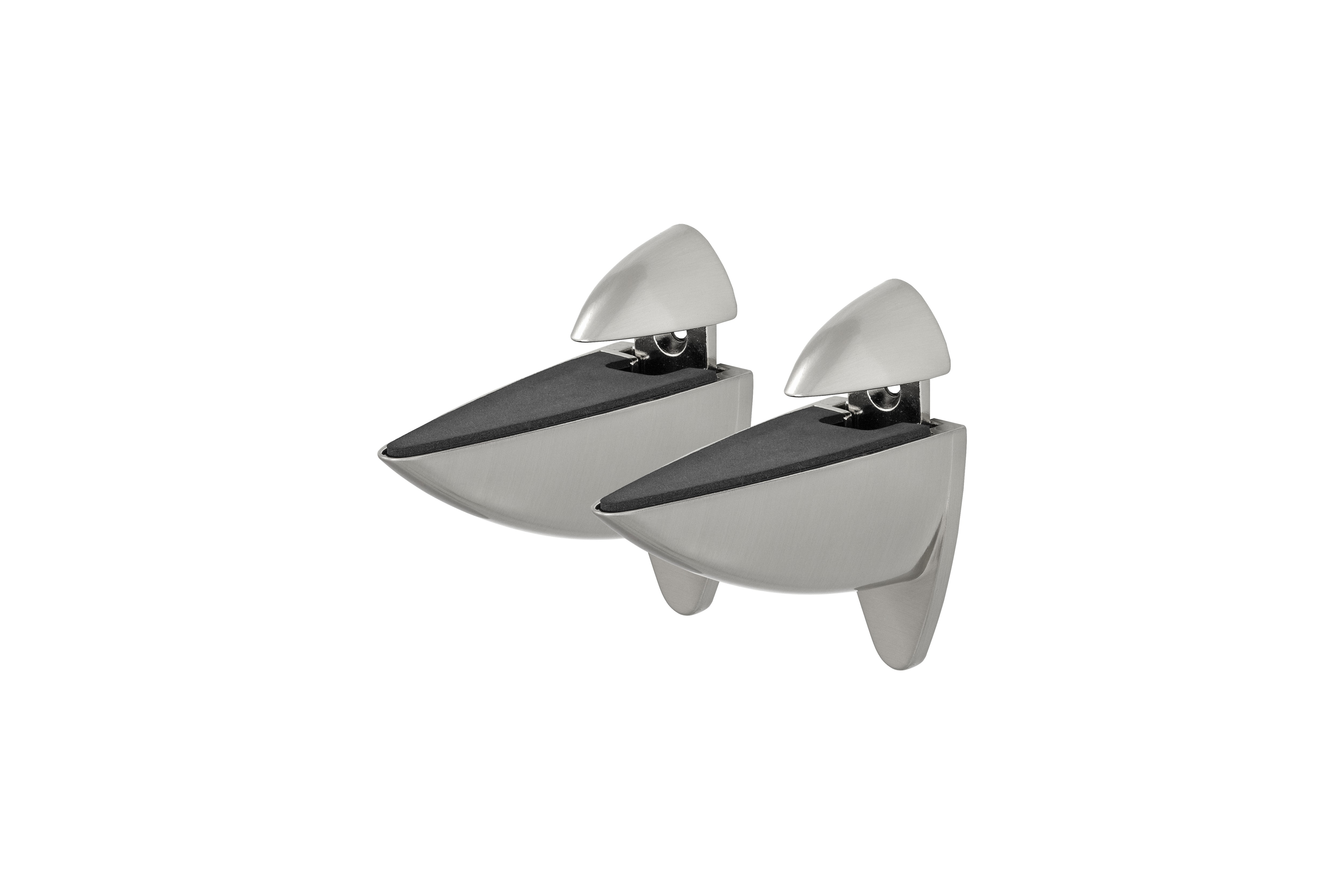 13398-Clip-Ara-Edelstahl-6-25mm_Paar Dolle Regalträger Ara-Set