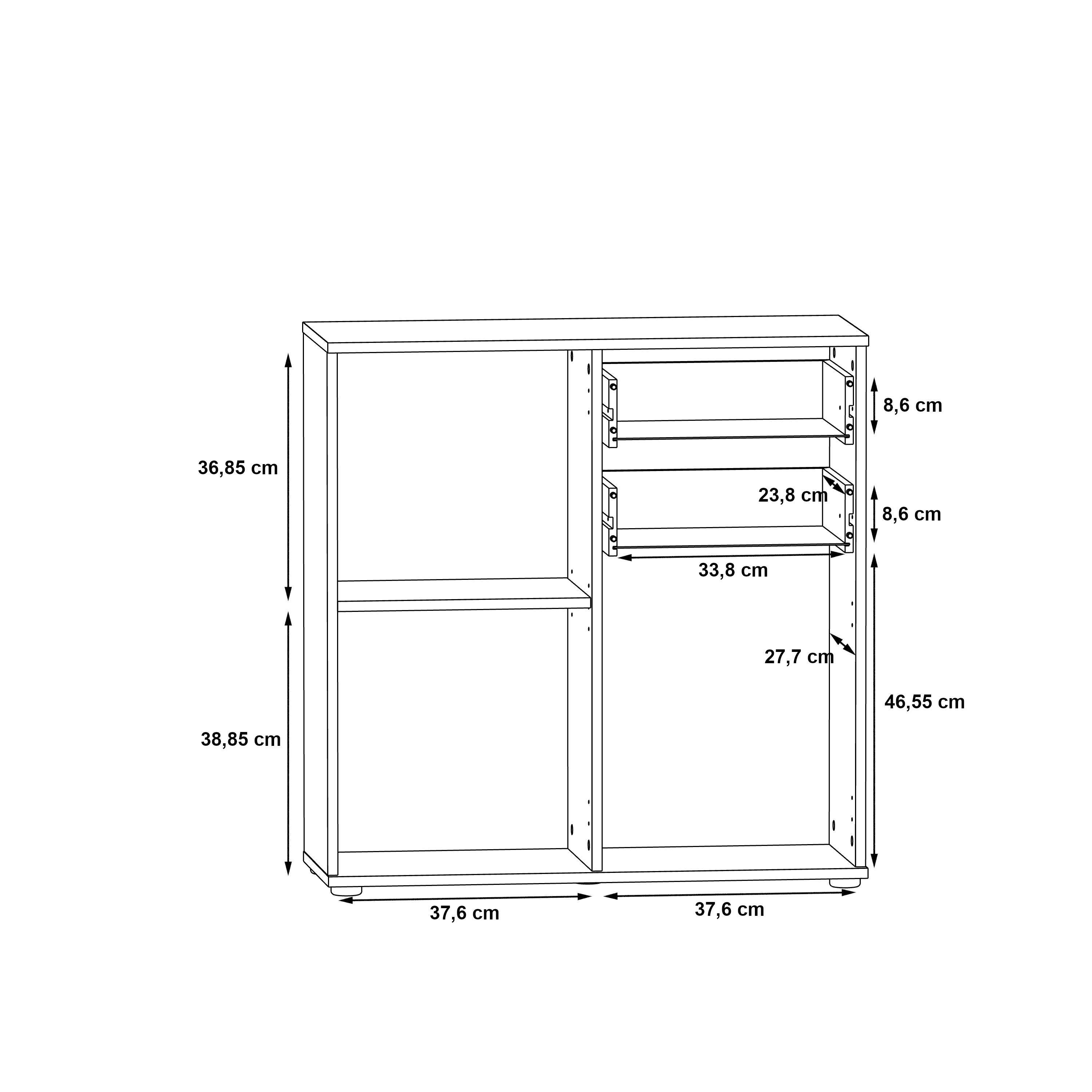 829425-IKOLI_IKLK221-Q45F_11 Forte Kommode I1 (2T/2SK)
