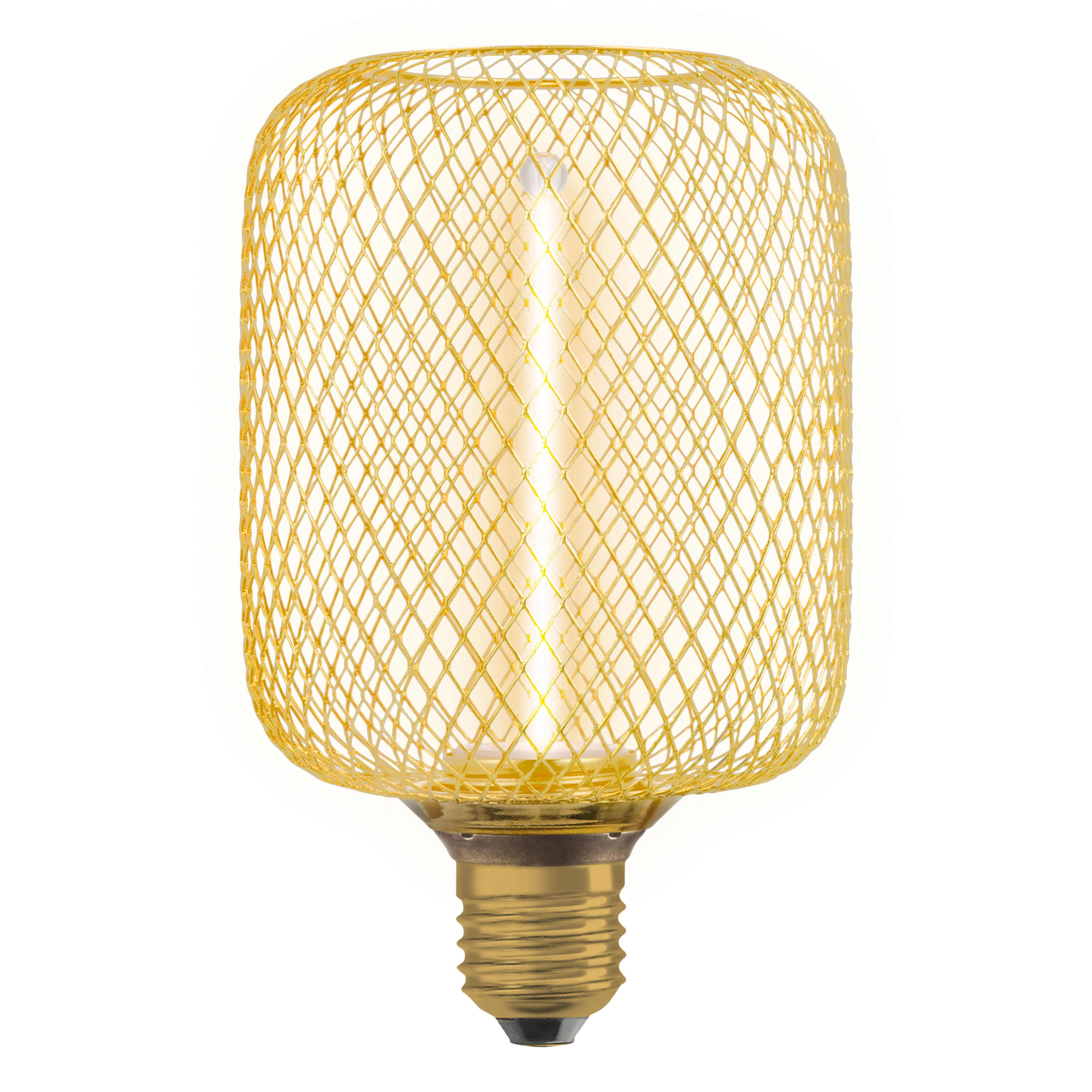 Osram LED Leuchte Quadrat, gold, warmweiß, E27