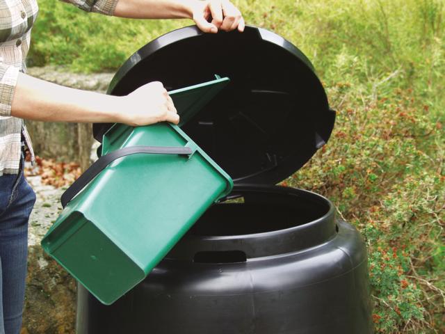 172647-3 KOMPOSTER ECO 280L SCHWARZ          GRAF