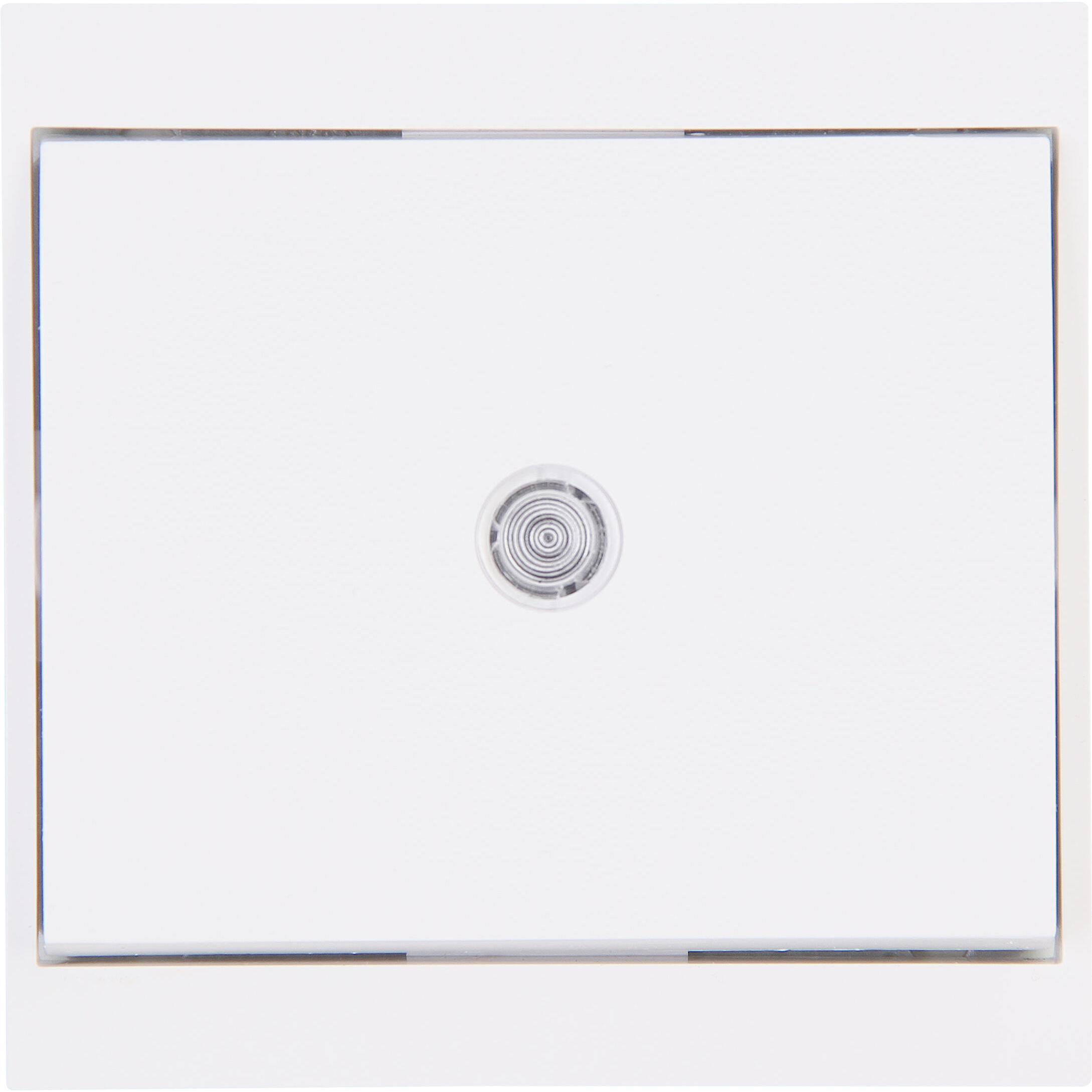 Kopp MALTA Taster beleuchtet, arktisweiß Kopp MALTA Taster beleuchtet, arktisweiß