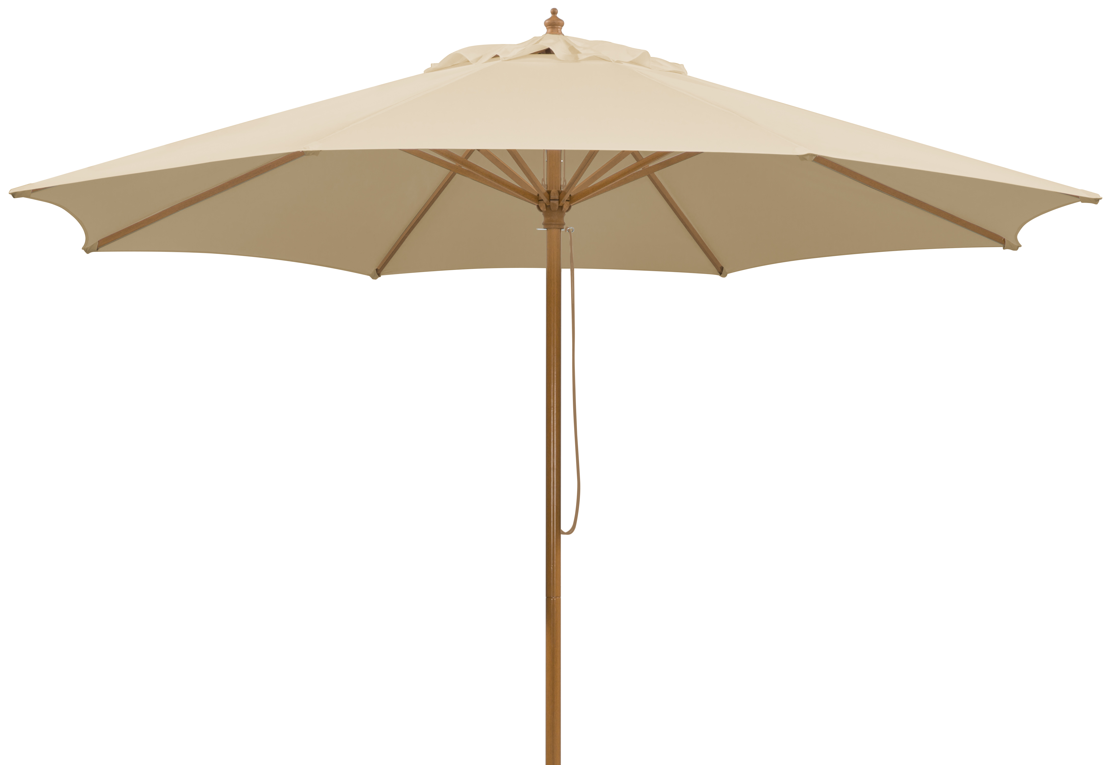 584421_3 Schneider Schirm Malaga 300/8 Natur