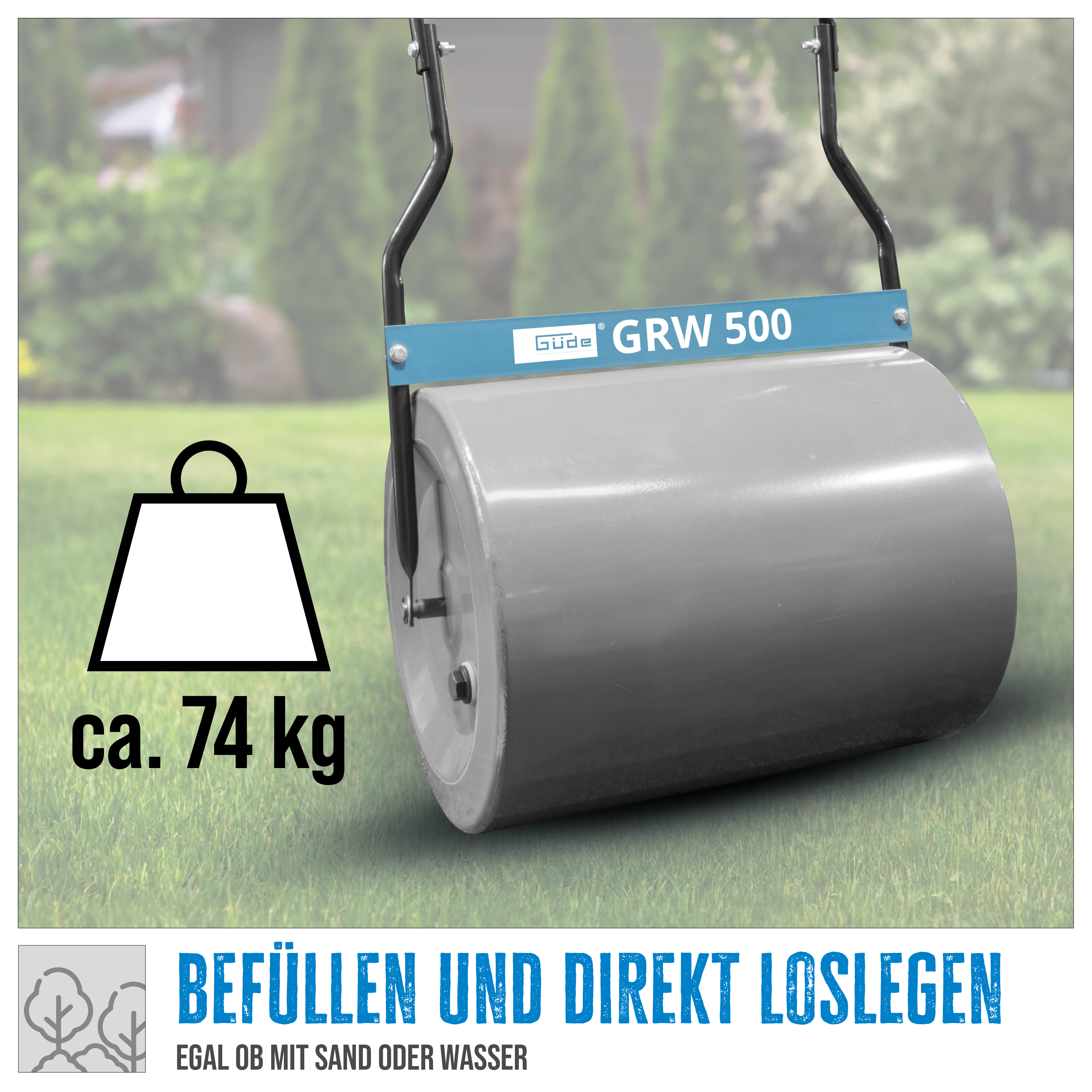 Güde Rasenwalze GRW 500 Güde Rasenwalze GRW 500