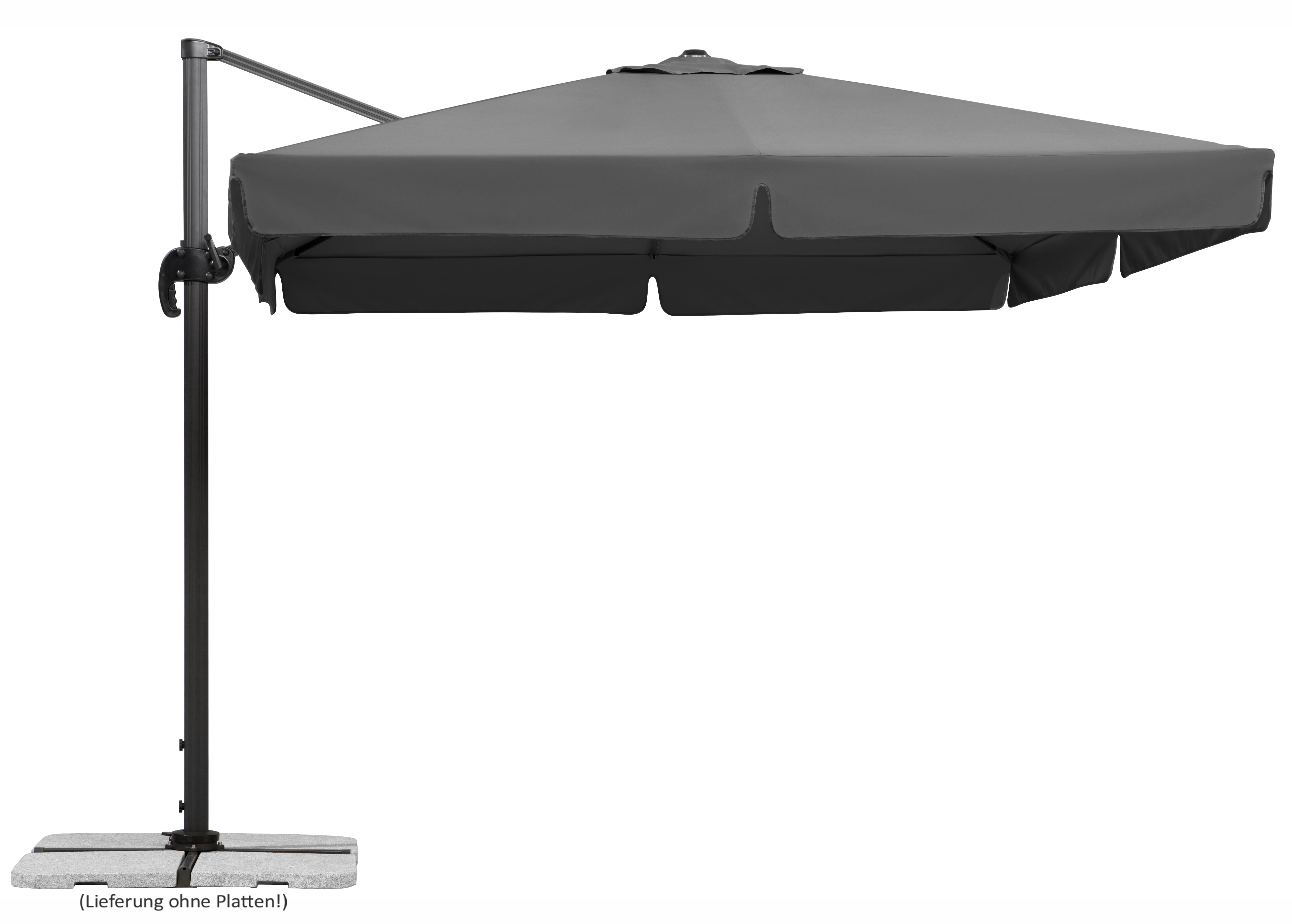 400124_5 Schneider Schirm Rhodos 300X300cm Anthrazit