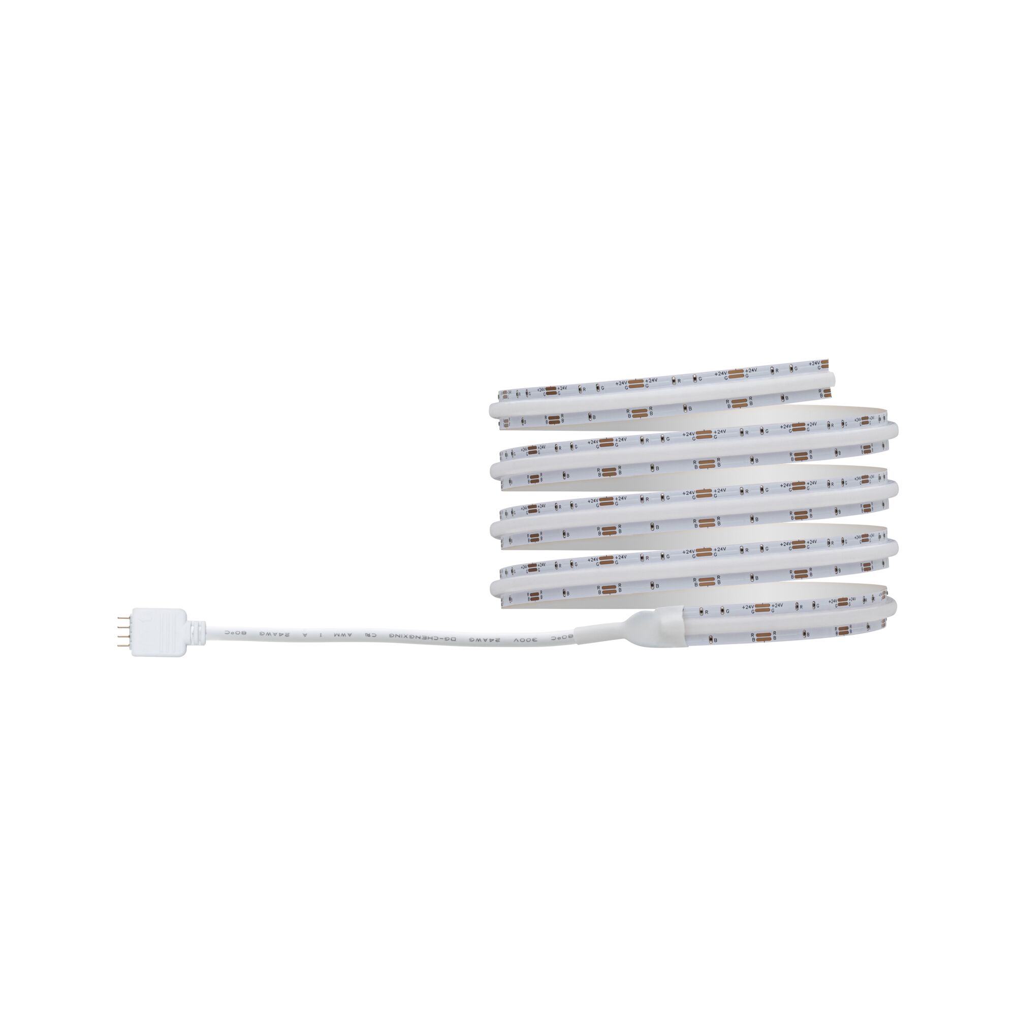 Paulmann SimpLed COB Strip Set, 1,5 m, RGB, 12W, 230/24V, weiß Metall Paulmann SimpLed COB Strip Set, 1,5 m, RGB, 12W, 230/24V, weiß Metall