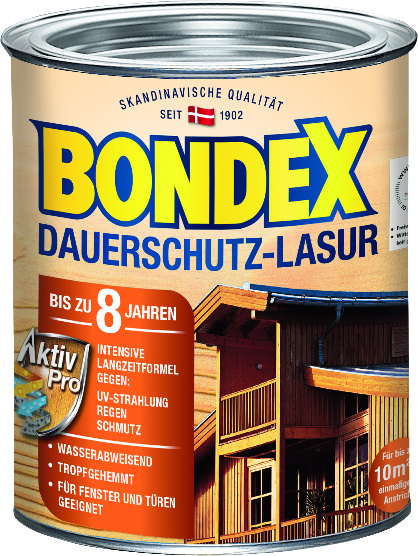 5702167071682mXX1LwYxtegQO Bondex Dauerschutz-Lasur Eiche Hell, 750ml