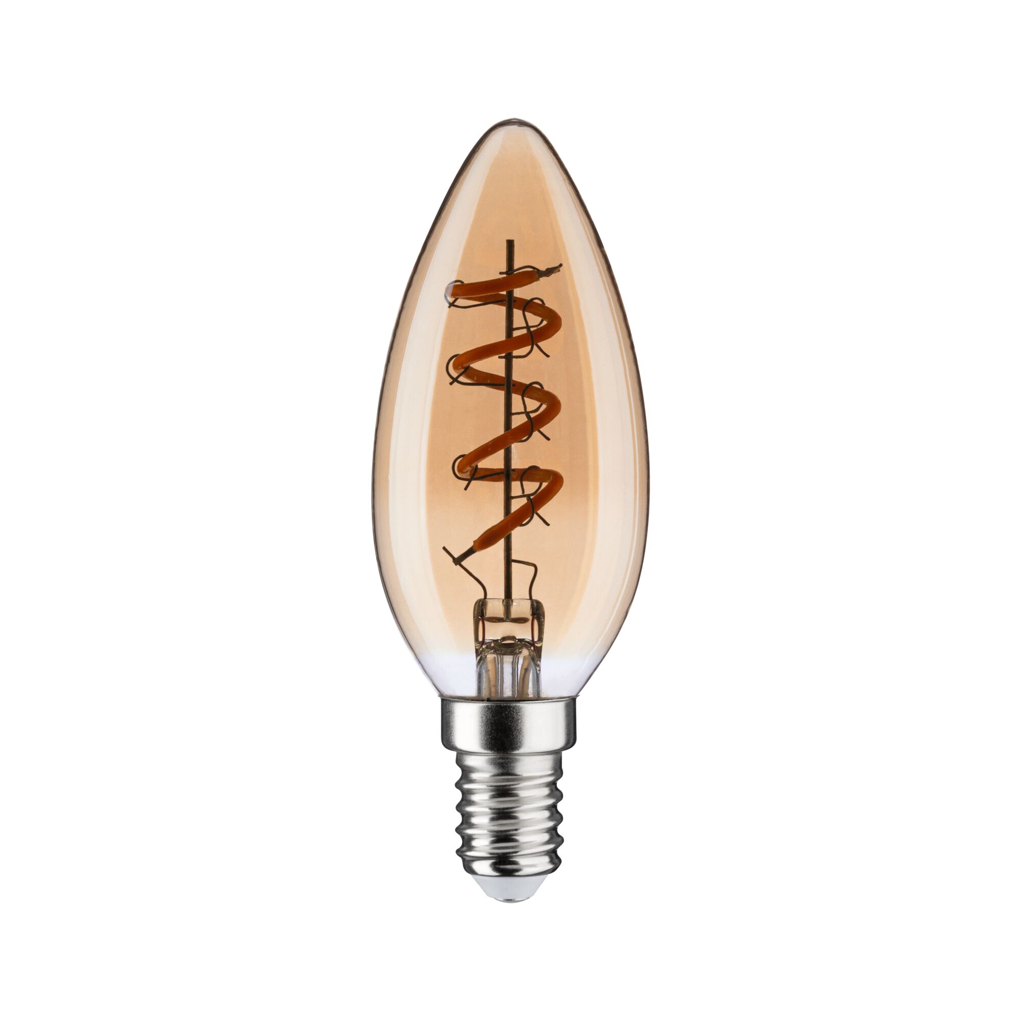 Paulmann LED Vint Kerze, 150lm, 4W, 1800K, gold, E14, 230V Paulmann LED Vint Kerze, 150lm, 4W, 1800K, gold, E14, 230V