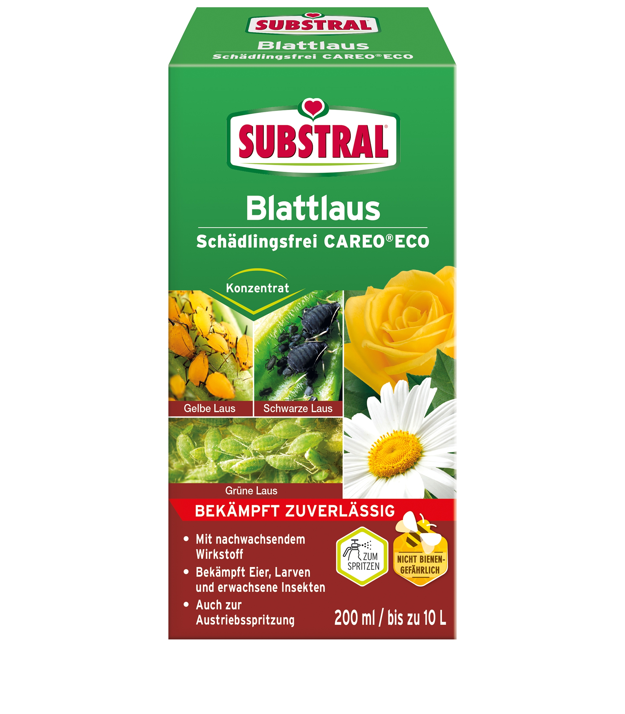 Substral Blattlaus Schädlingsfrei careo eco für 10l - 200 ml Substral Blattlaus Schädlingsfrei careo eco für 10l - 200 ml