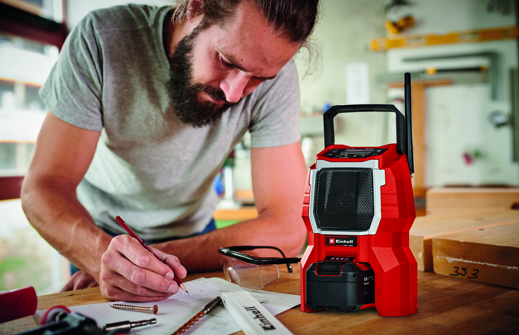 Einhell Akku-Radio TC-RA 18 Li BT - Solo