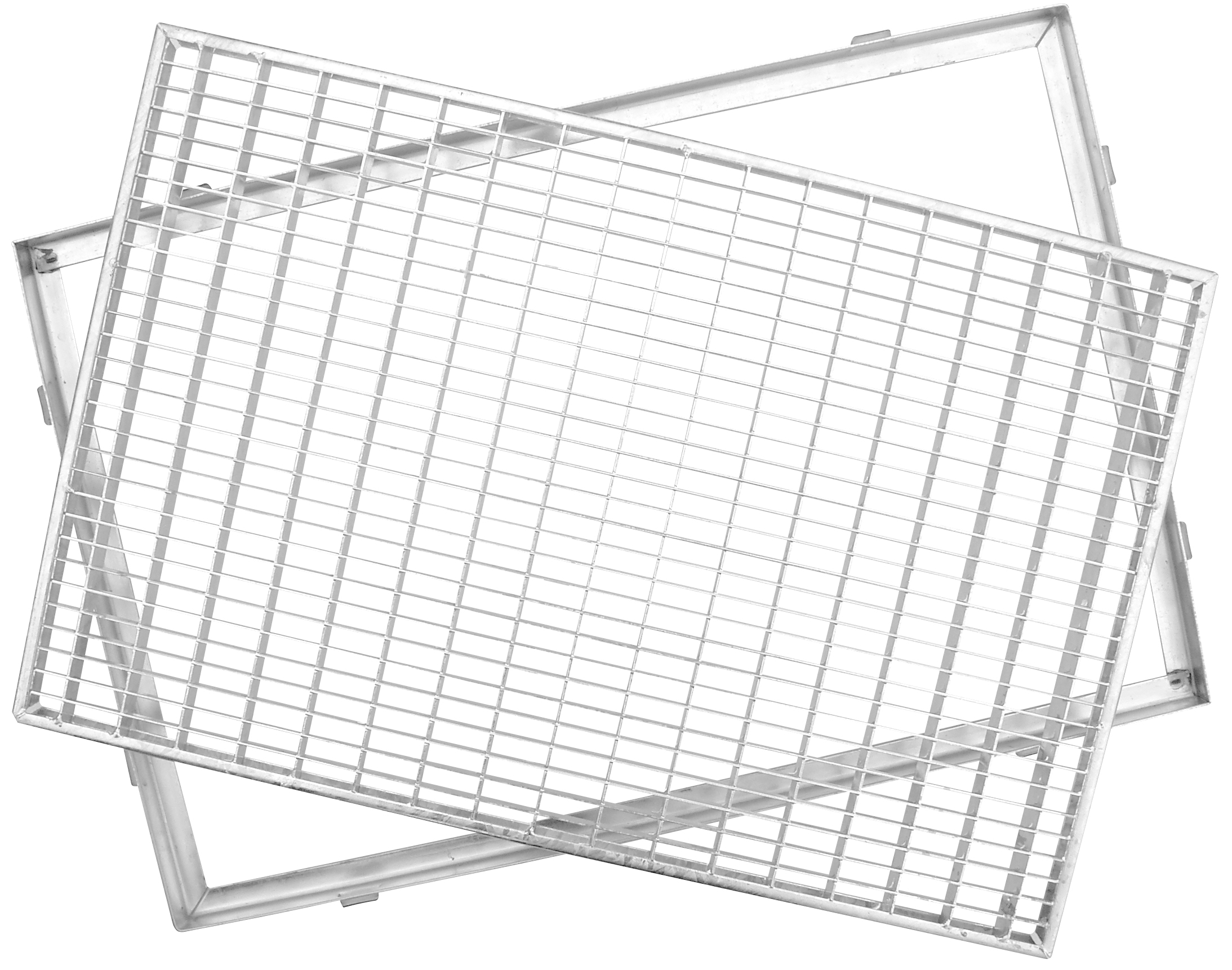 ACO Gitterrost mit Zarge, 800 x 400 mm, MW 30/10
