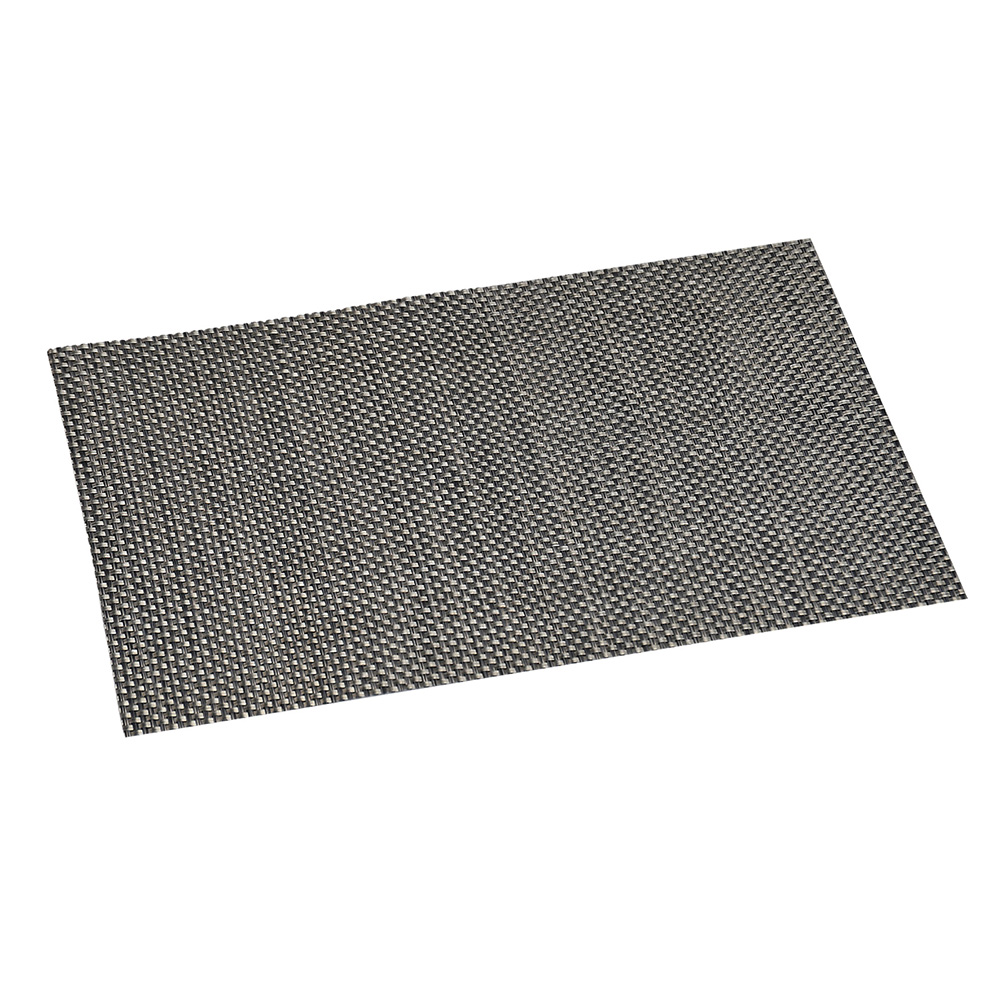 Kesper Platzset, Kunststoff, silber, 43 x 29 x 0,1 cm