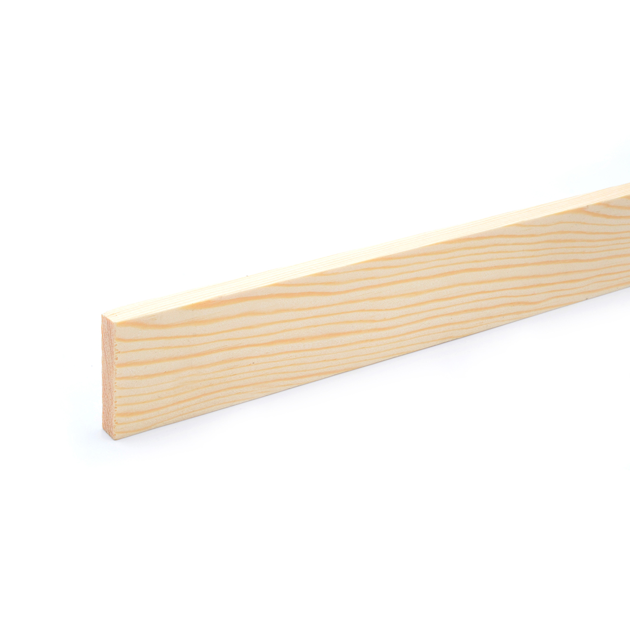 544225 Neuhofer Flachleiste, Fichte/Kiefer astrein roh