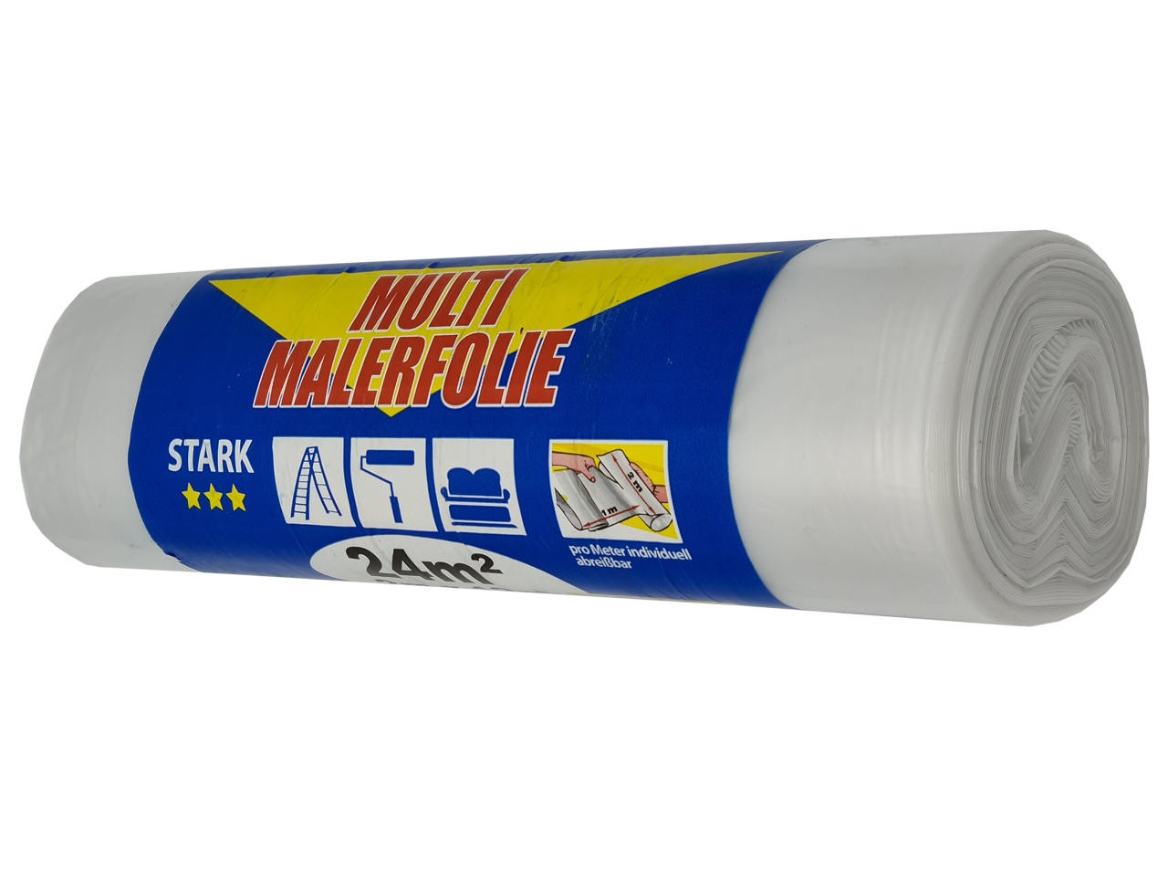 526620-Multi-Malerfolie-2x12m-30u-schr-g Jufol Malerfolie stark 2m x 12m