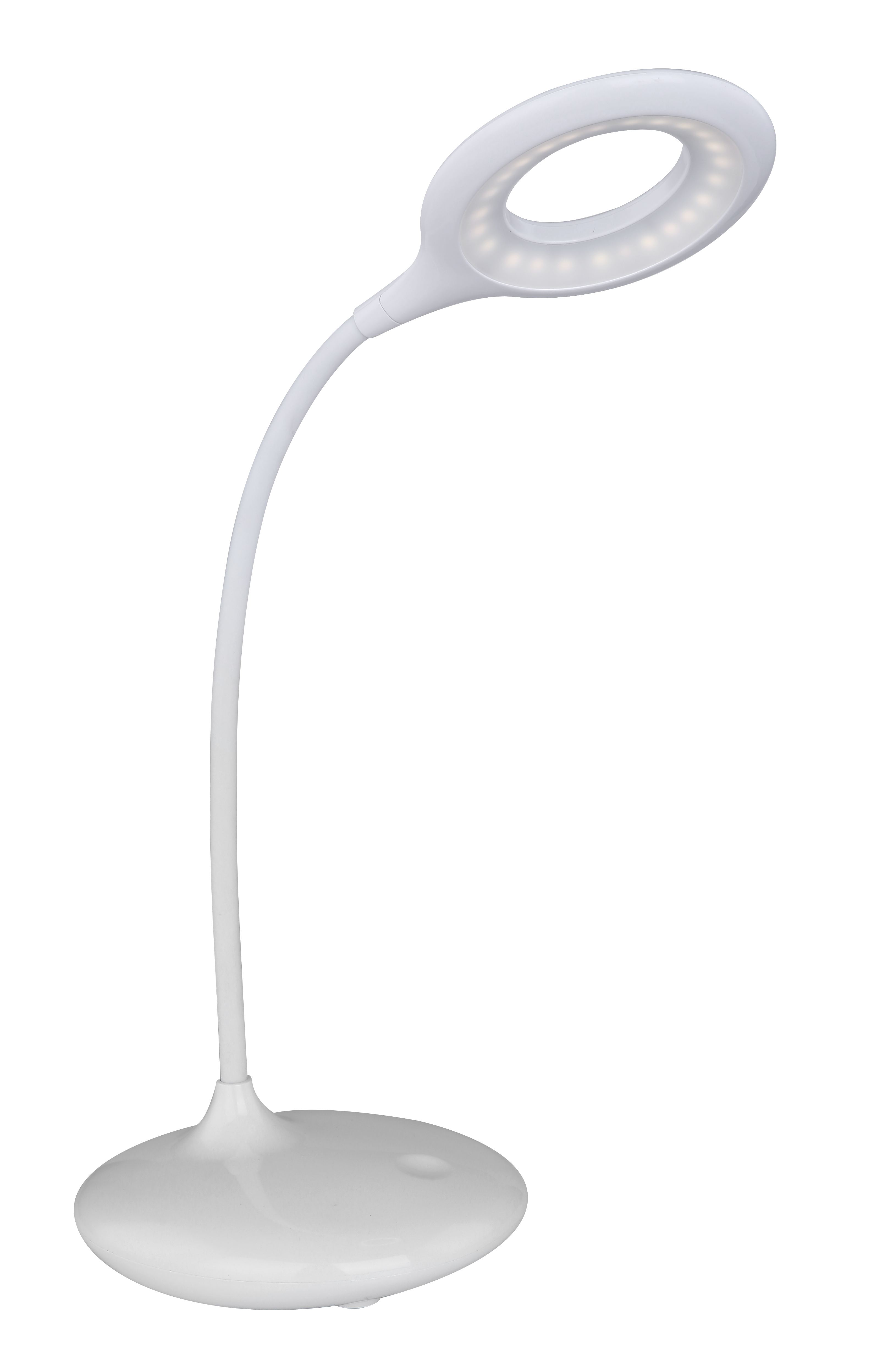 GLOBO TISCHLEUCHTE 5W WEISS  FLEXO TOUCHDIMMER AKKU