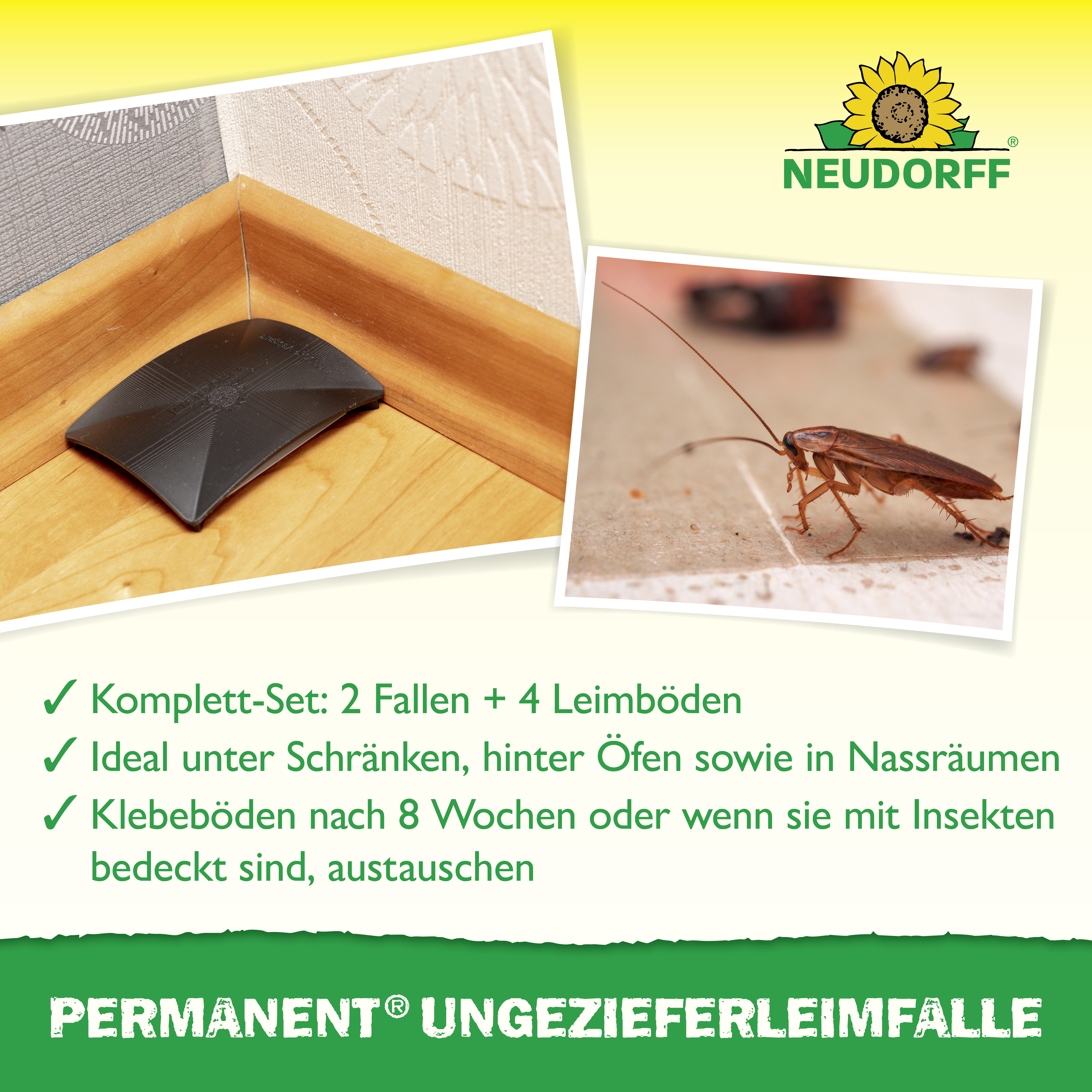 Neudorff Permanent UngezieferLeimFalle