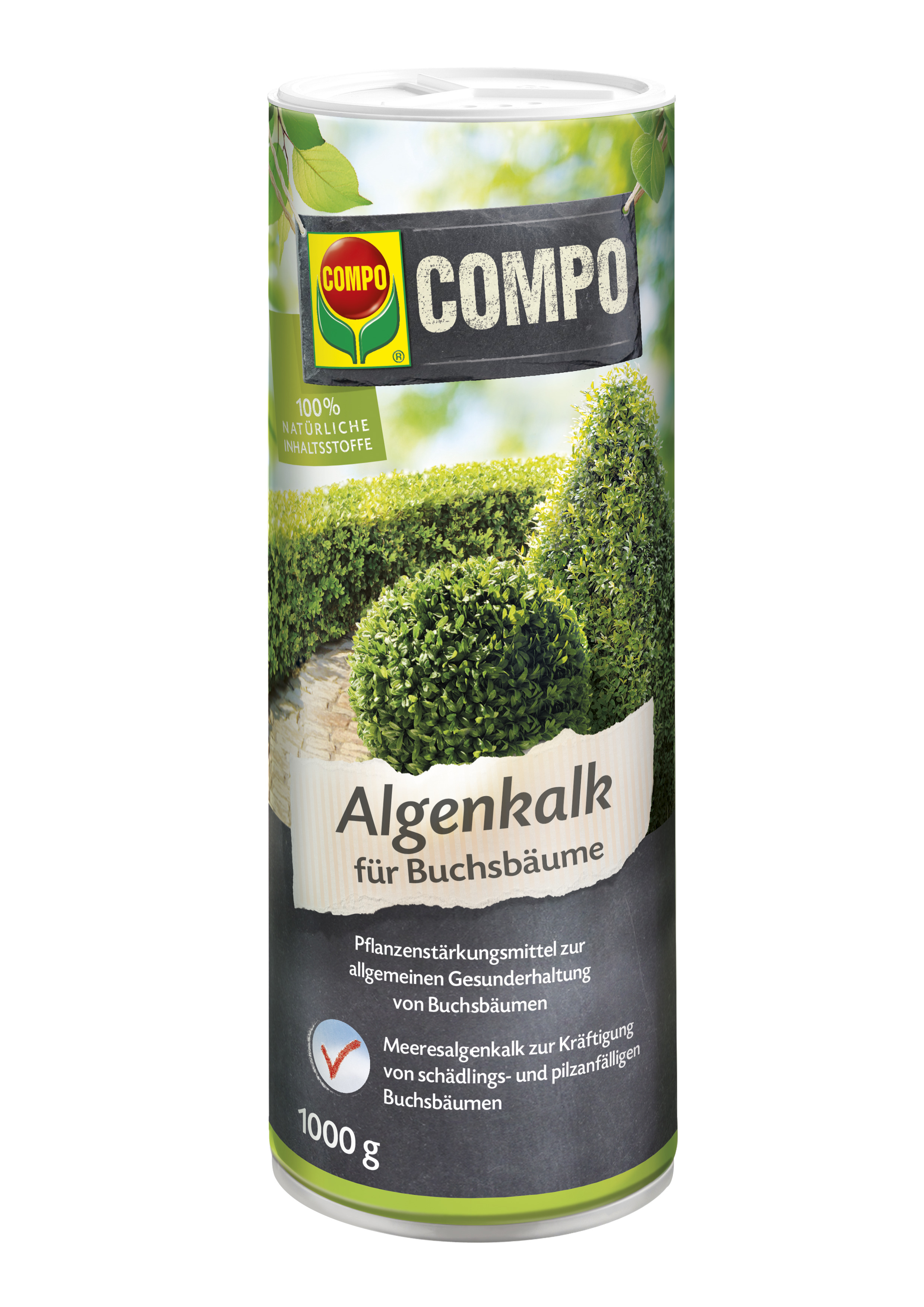 Compo Algenkalk für Buchsbäume, 1 kg Compo Algenkalk für Buchsbäume, 1 kg