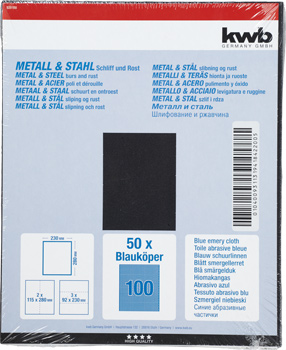 820100-300 Kwb Schleifbogen Blaukörper K 100