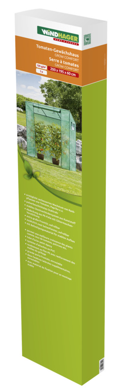 Windhager Tomatengewächshaus, 135g/m²