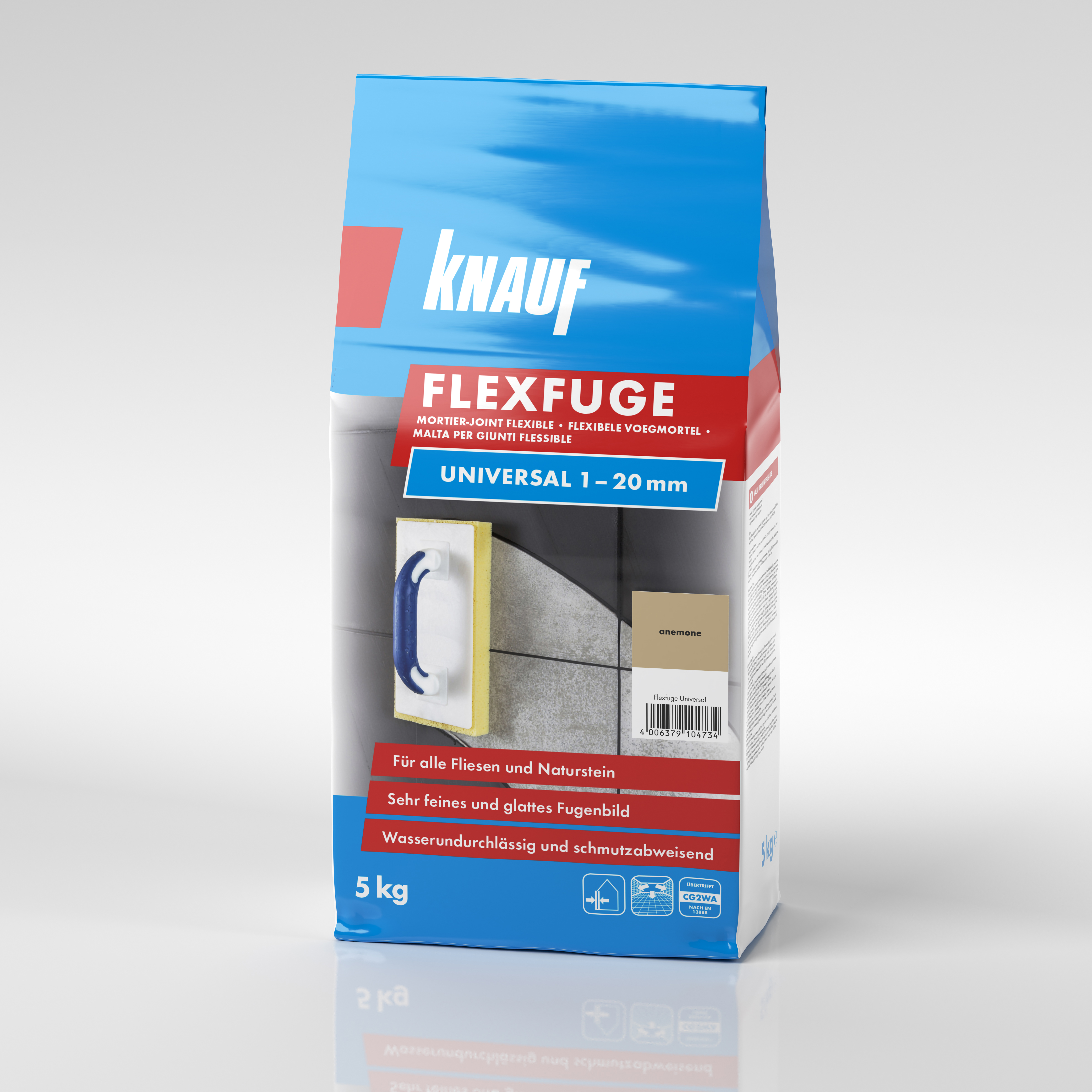 Knauf Flexfuge Univ. anemone, 5 kg D/F/NL/I
