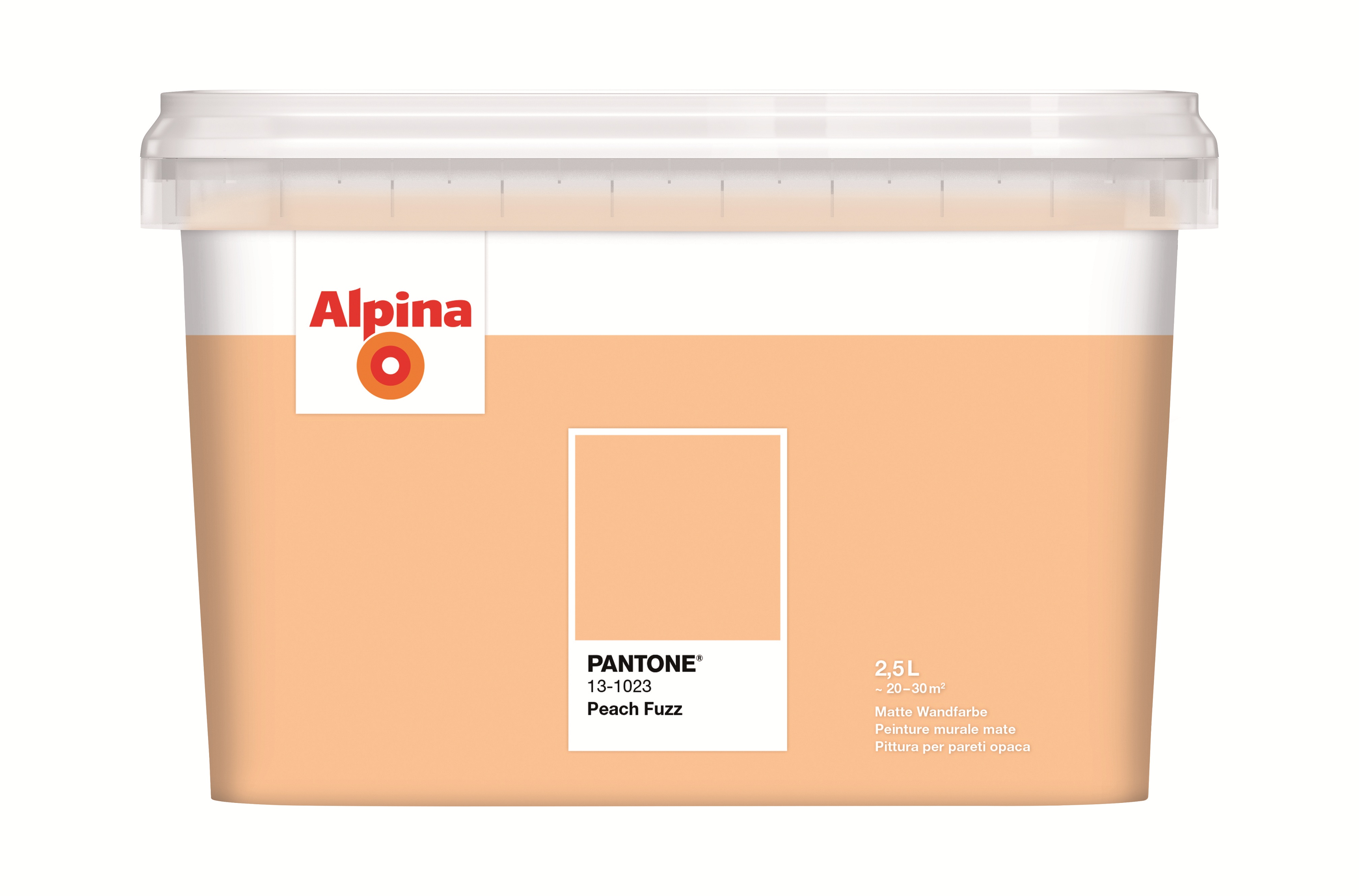 Alpina PANTONE® Peach Fuzz, 2,5 Liter
